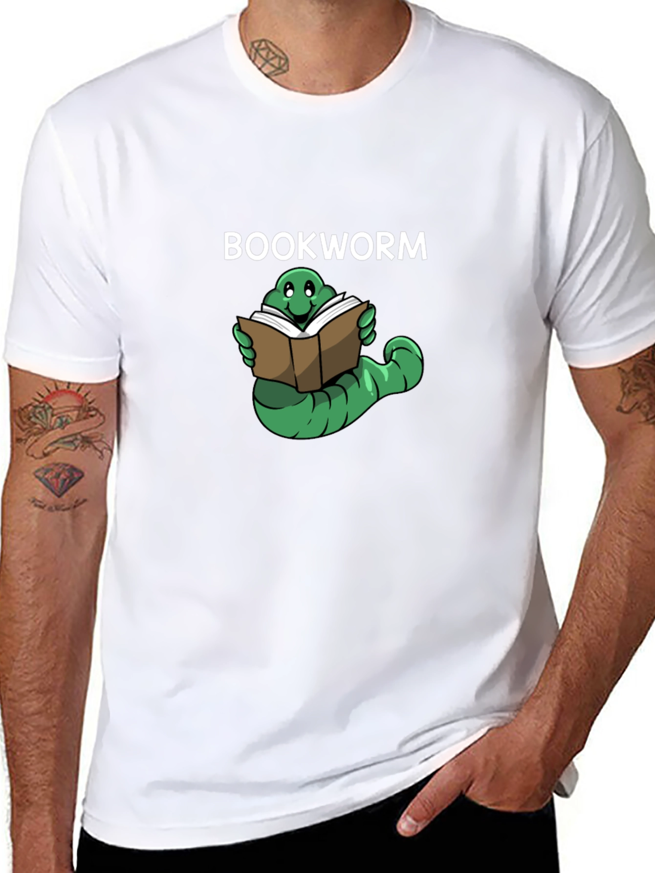 Bookworm Graphic T-Shirt - Read in Style!