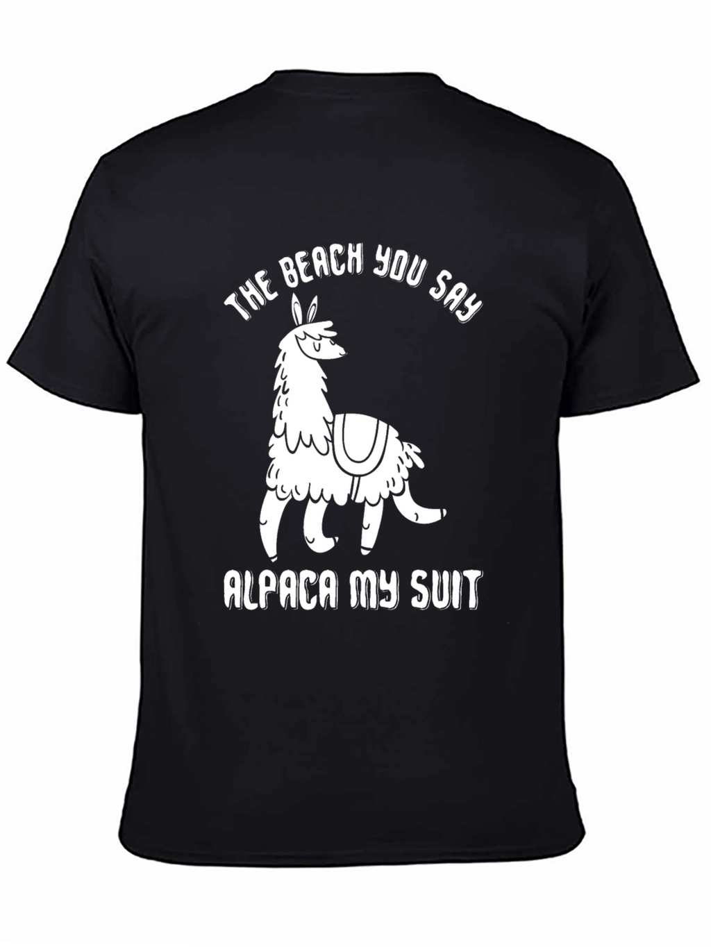 Alpaca My Suit Graphic T-Shirt