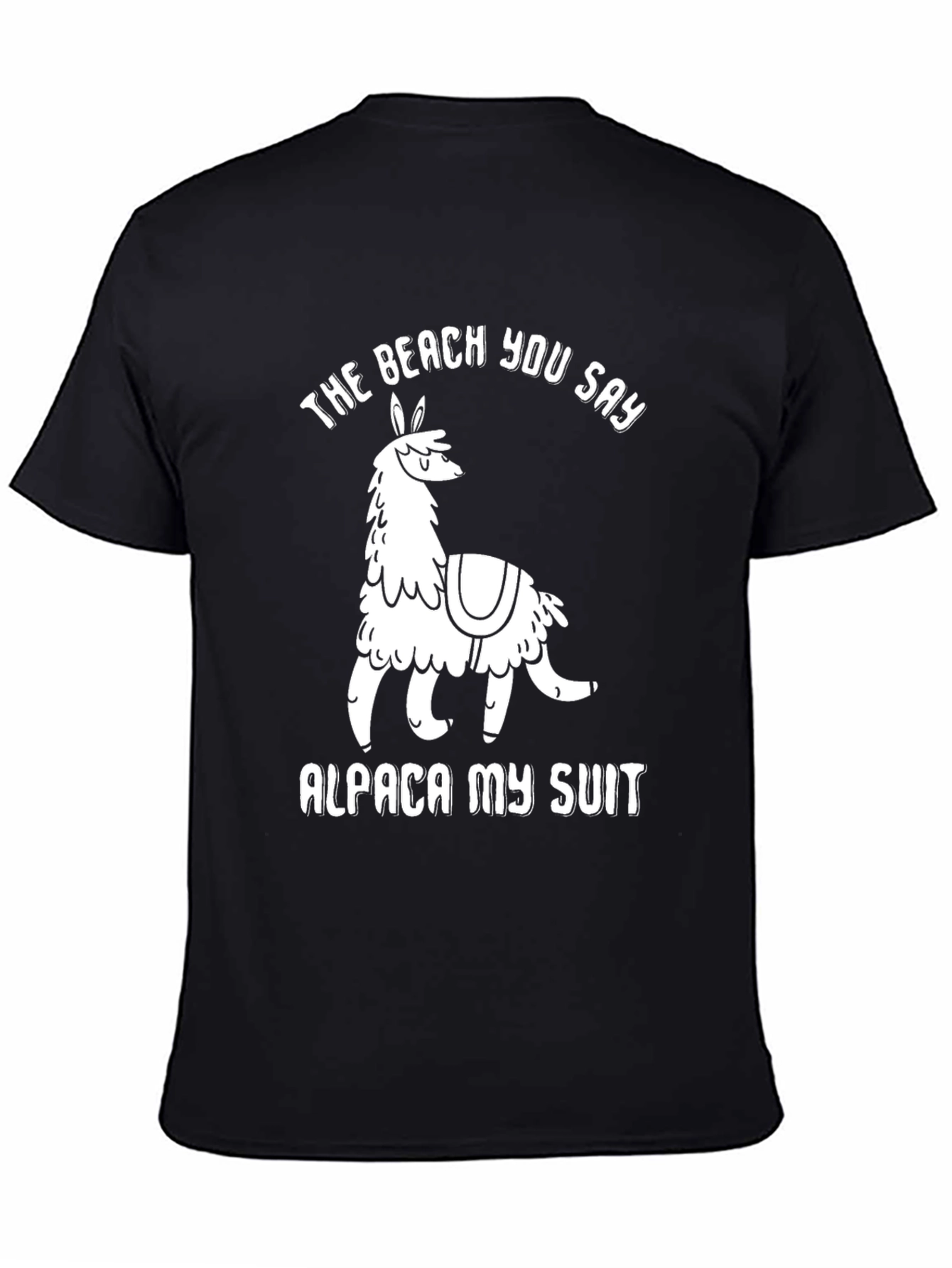 Alpaca My Suit Graphic T-Shirt