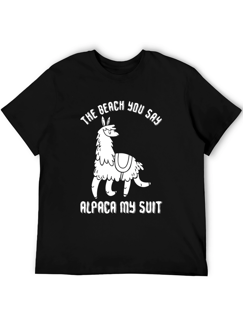 Alpaca My Suit Graphic T-Shirt