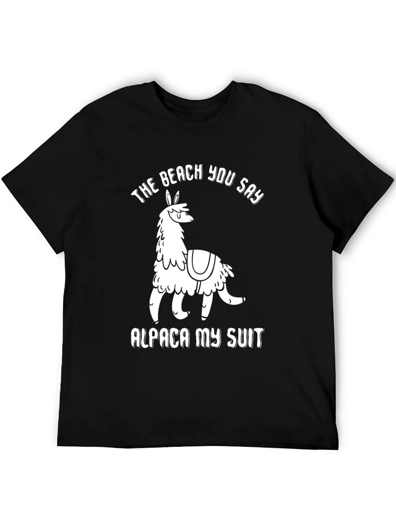Alpaca My Suit Graphic T-Shirt