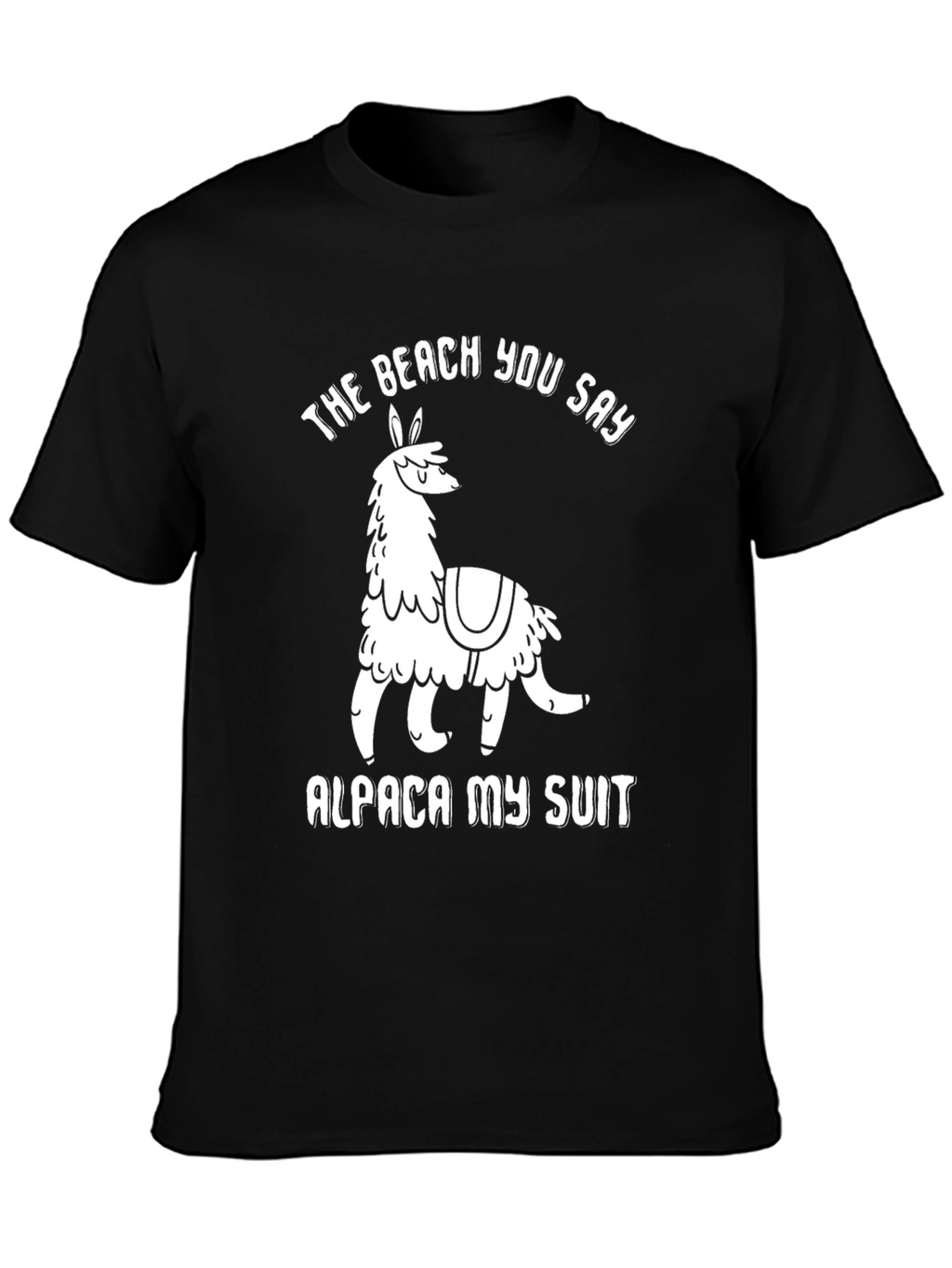 Alpaca My Suit Graphic T-Shirt