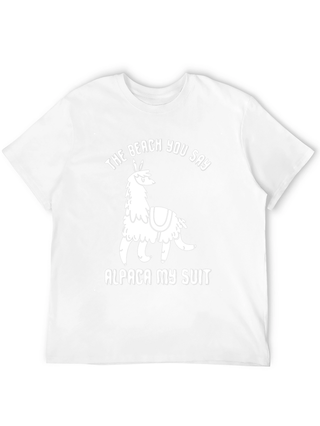 Alpaca My Suit Graphic T-Shirt