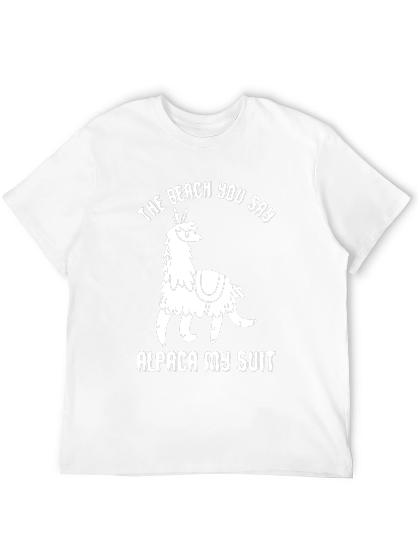 Alpaca My Suit Graphic T-Shirt