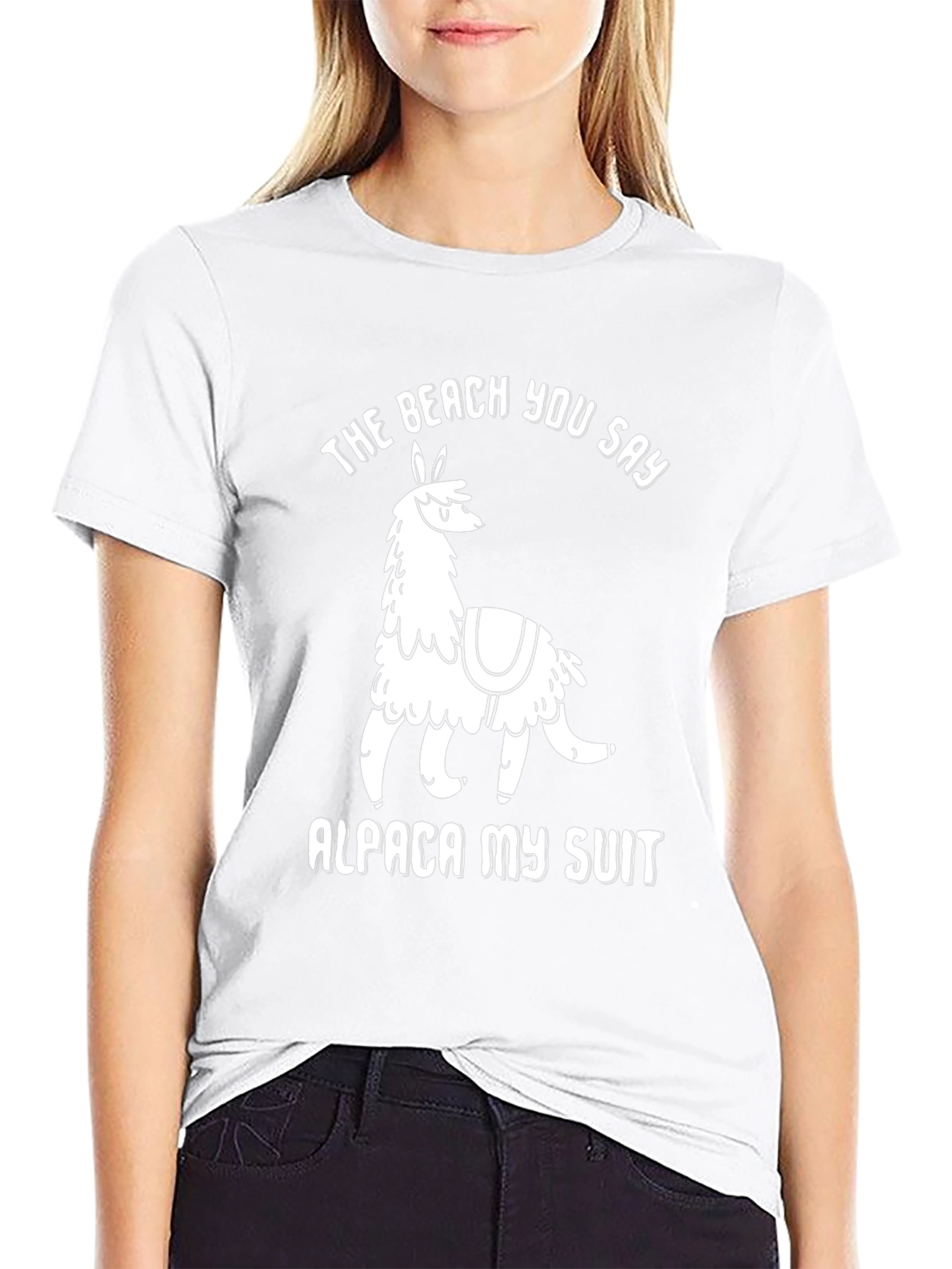 Alpaca My Suit Graphic T-Shirt