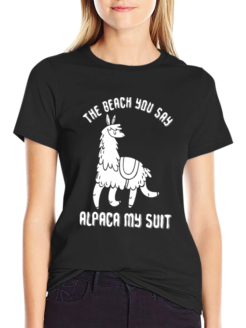 Alpaca My Suit Graphic T-Shirt