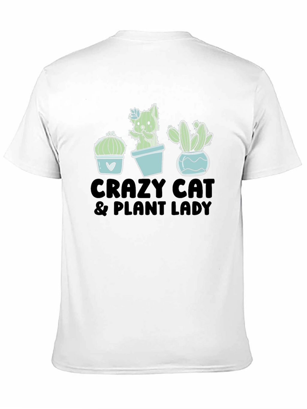 Crazy Cat Plant Lady Graphic Tee