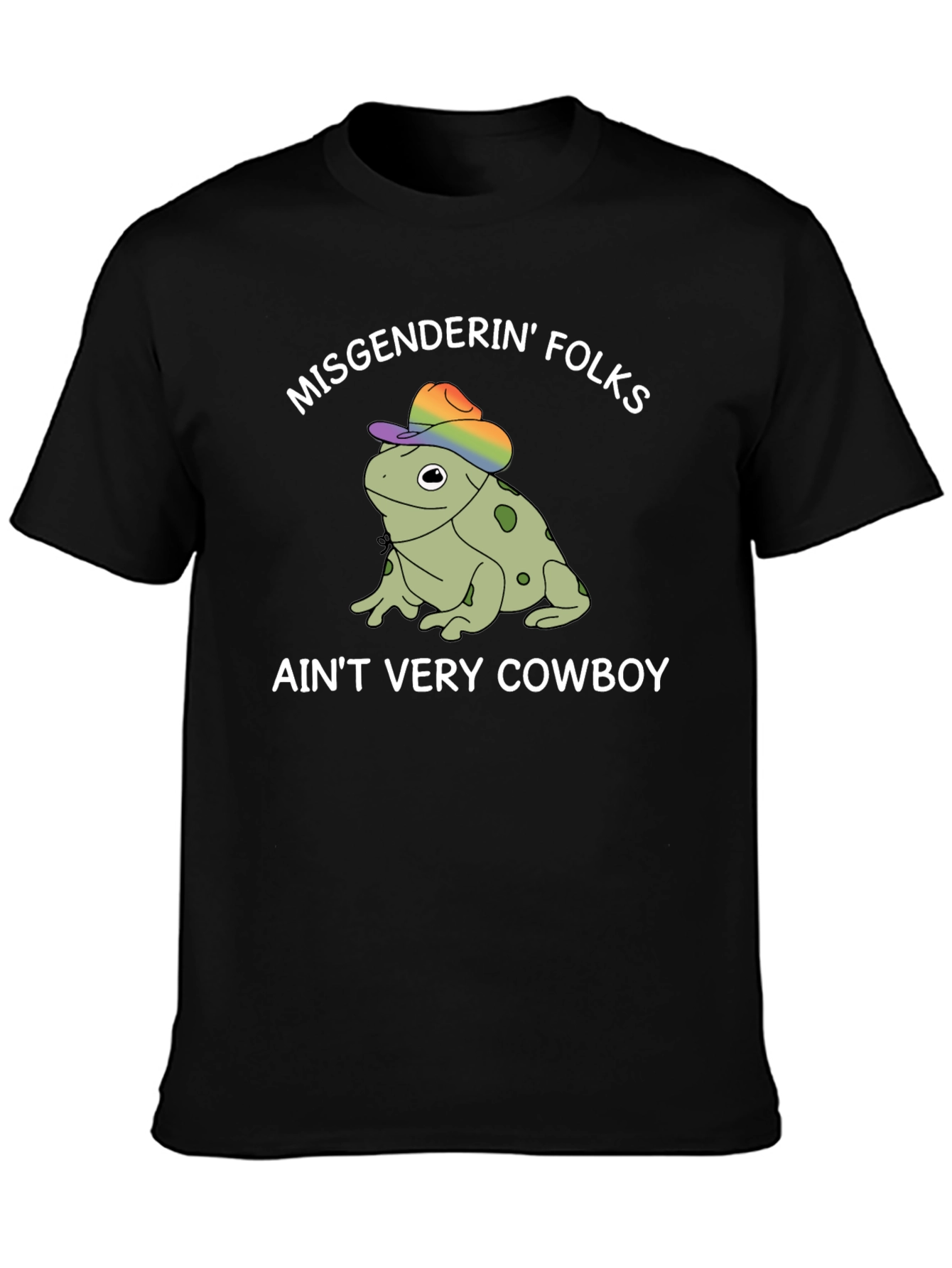 Misgenderin Folks Frog Tee