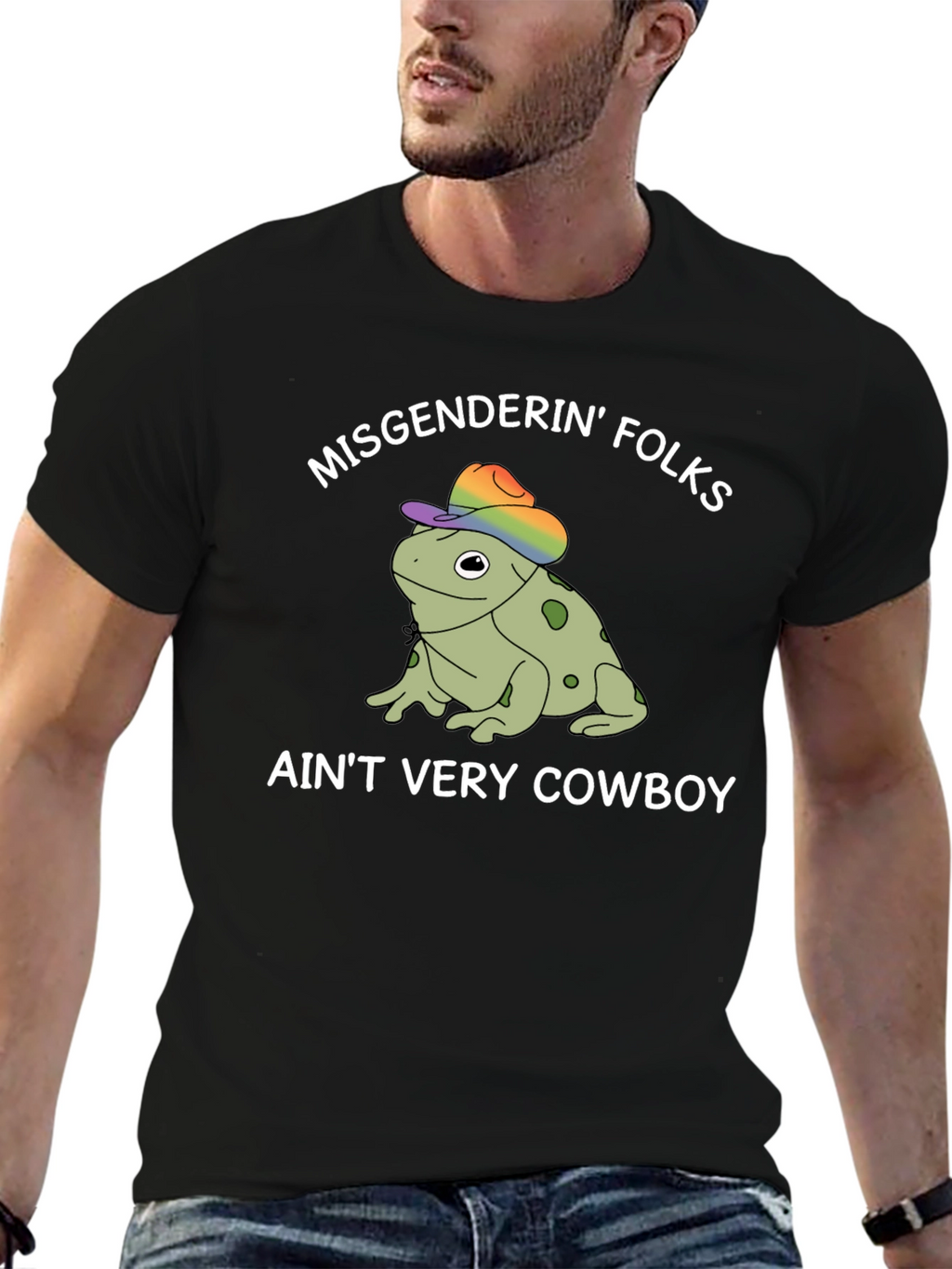 Misgenderin Folks Frog Tee