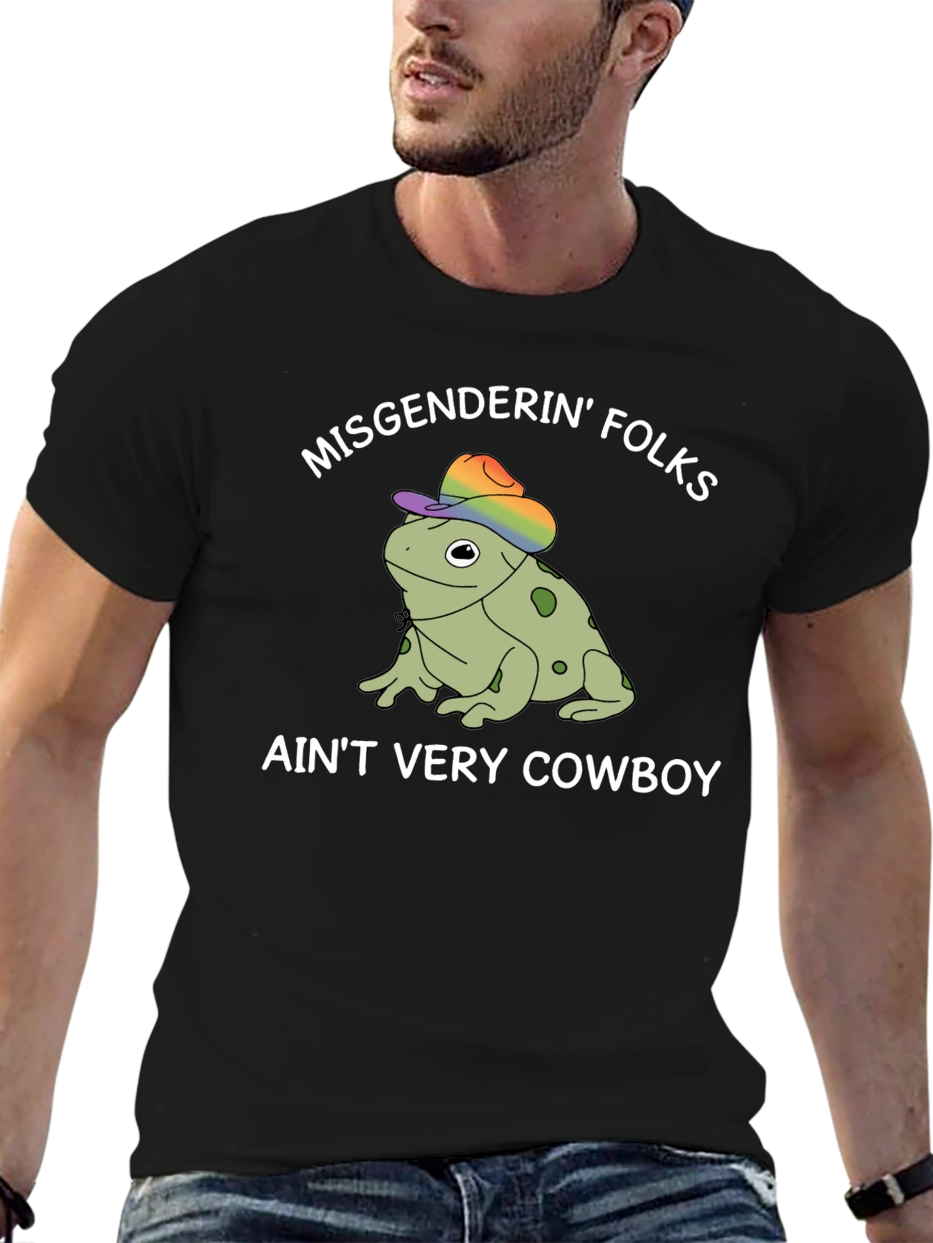 Misgenderin Folks Frog Tee