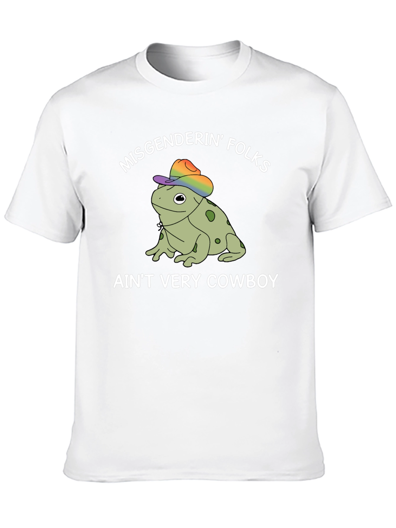 Misgenderin Folks Frog Tee