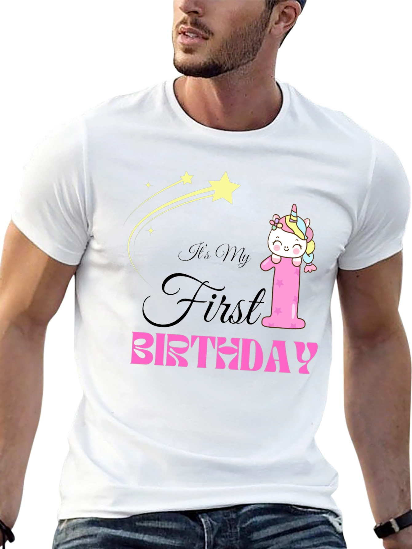 Its My First Birthday Unicorn T-Shirt