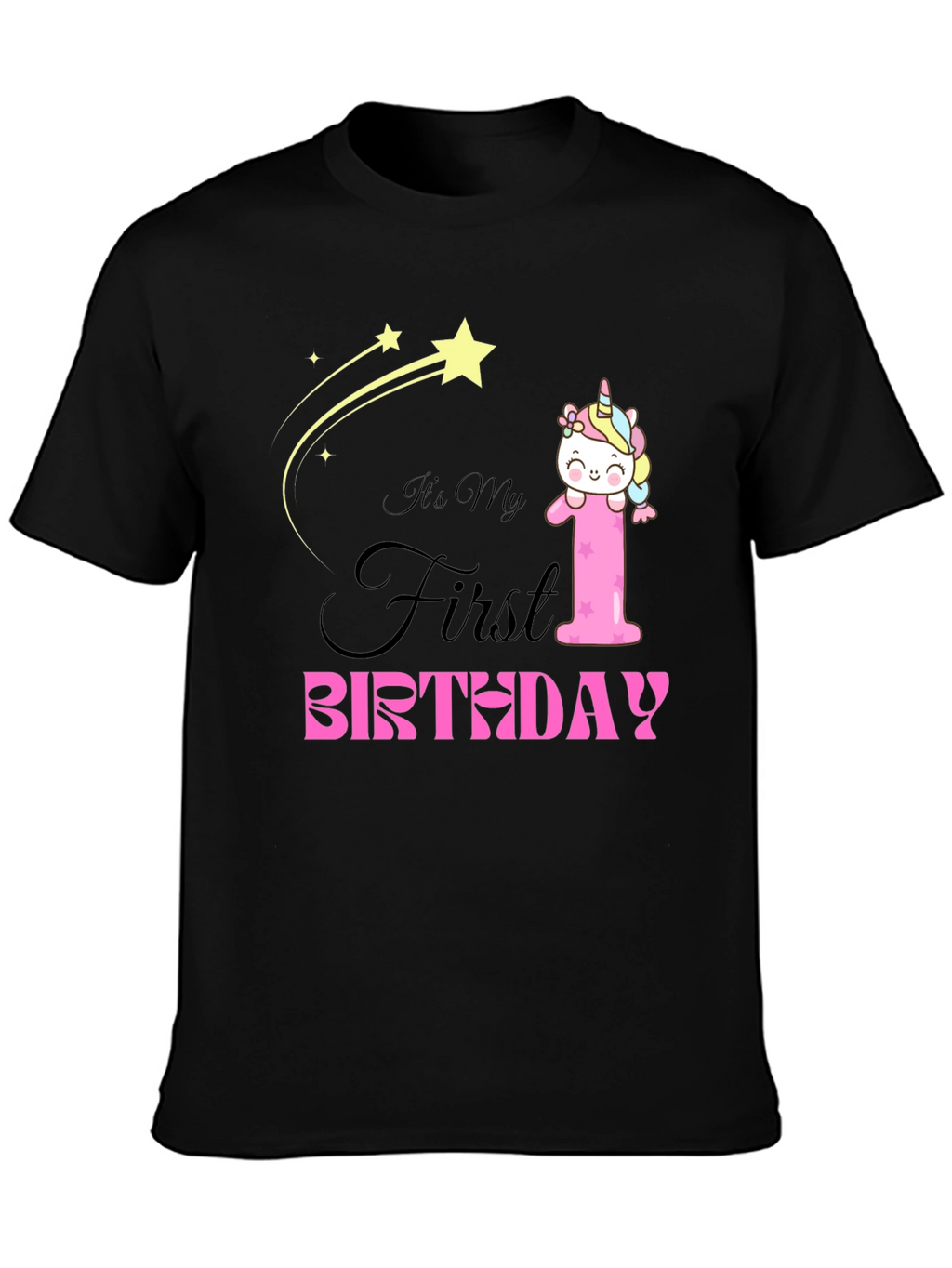Its My First Birthday Unicorn T-Shirt