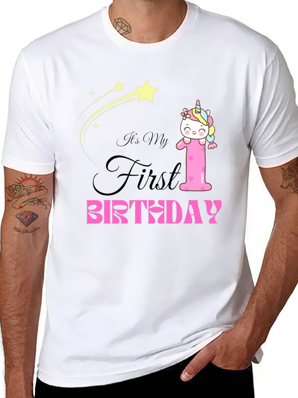 Its My First Birthday Unicorn T-Shirt