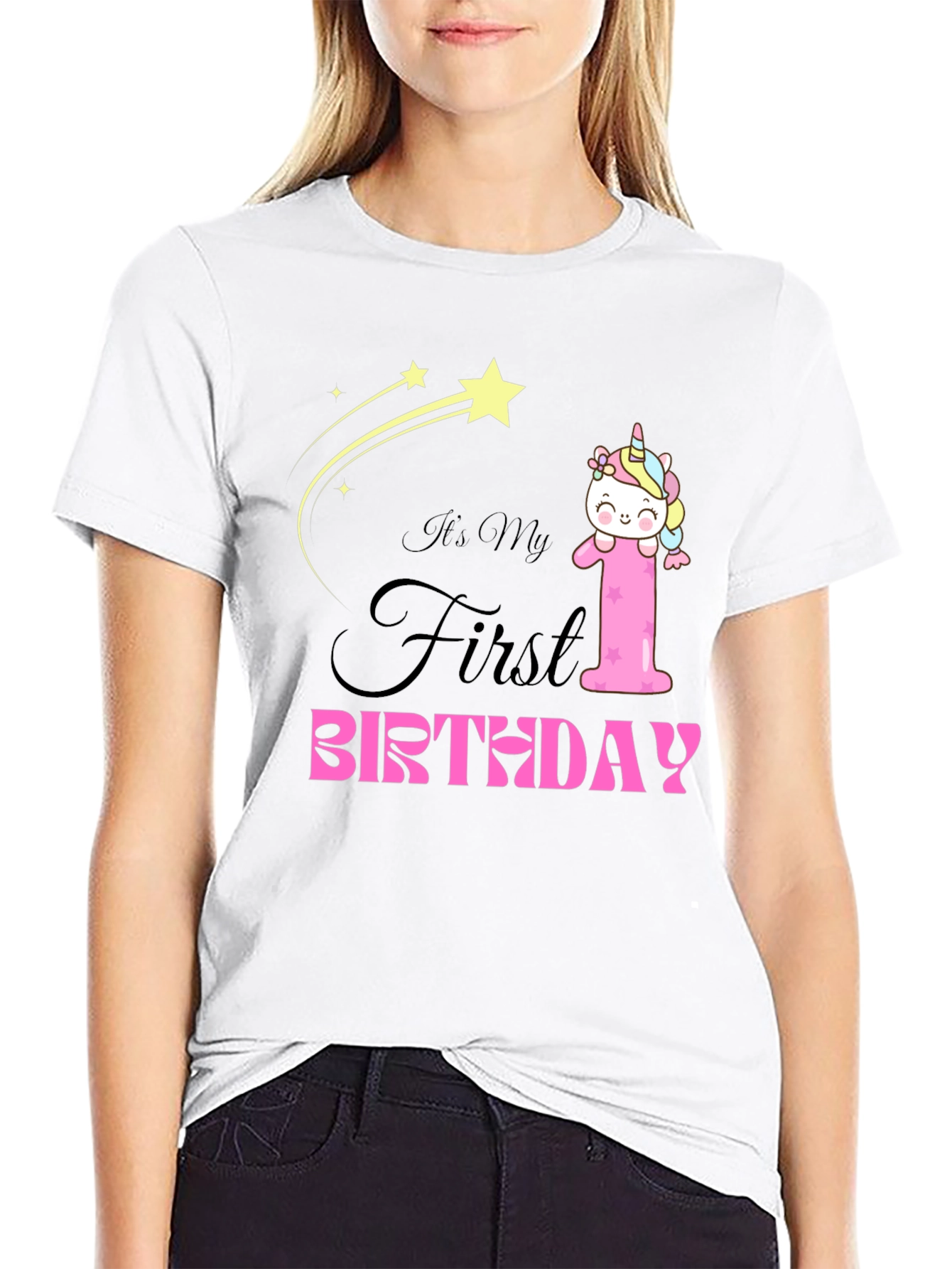 Its My First Birthday Unicorn T-Shirt