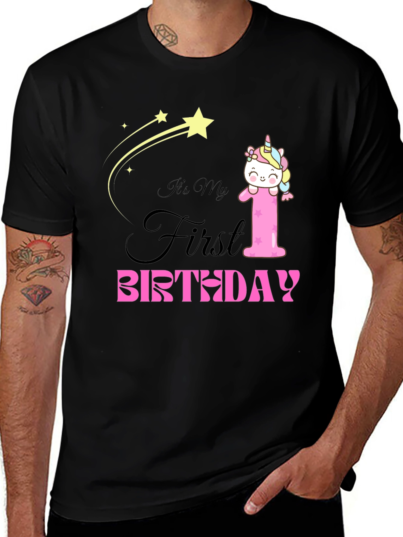 Its My First Birthday Unicorn T-Shirt