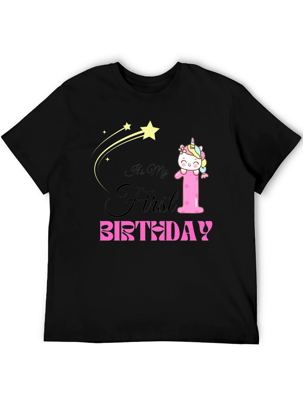 Its My First Birthday Unicorn T-Shirt