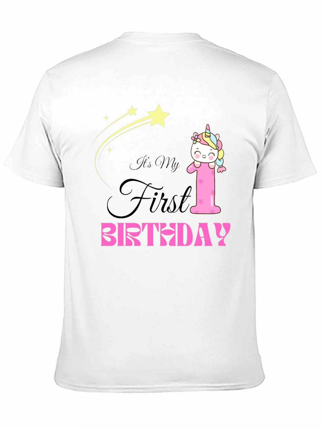 Its My First Birthday Unicorn T-Shirt