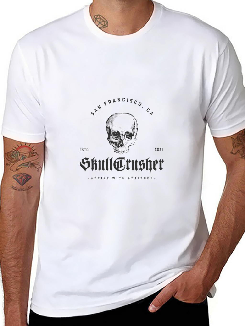 Skullcrusher Graphic T-Shirt - Black