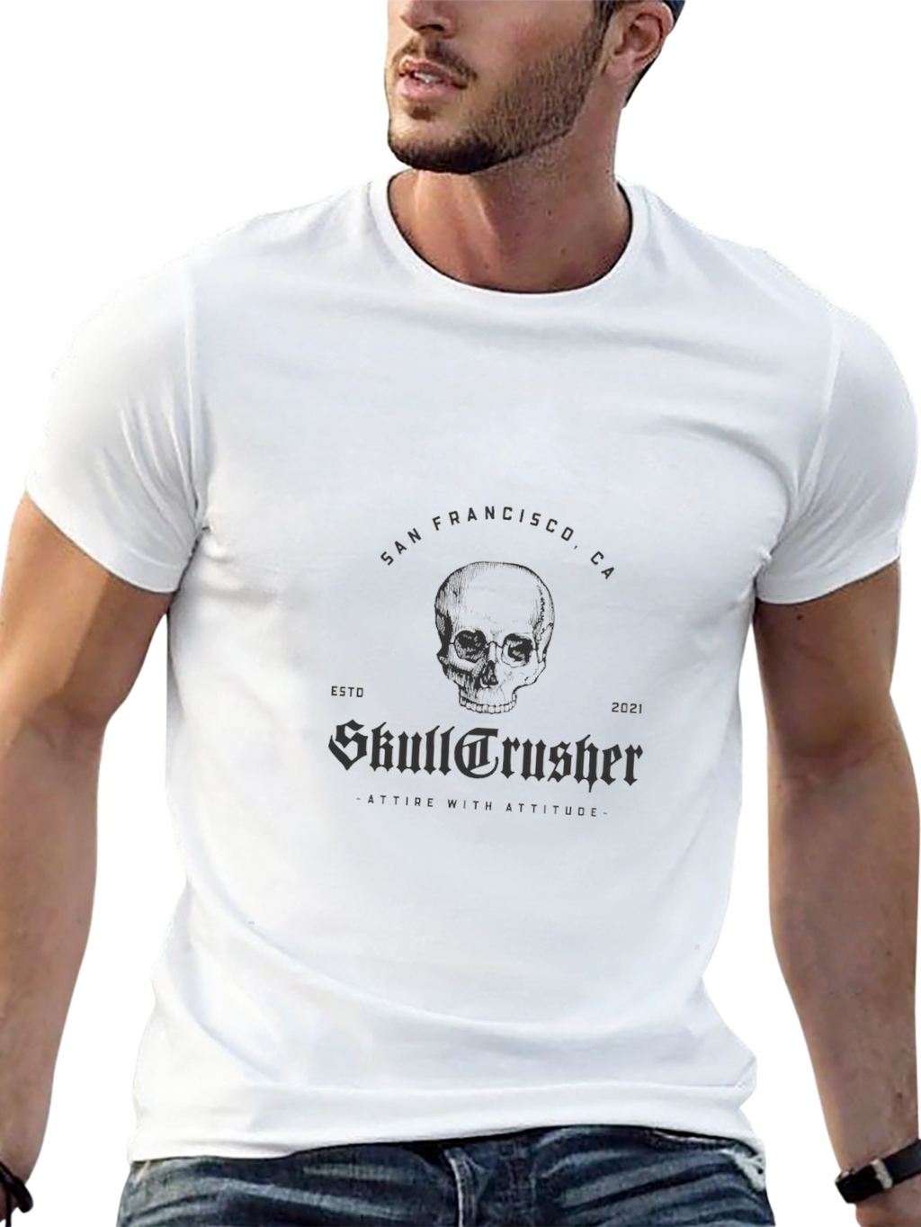 Skullcrusher Graphic T-Shirt - Black