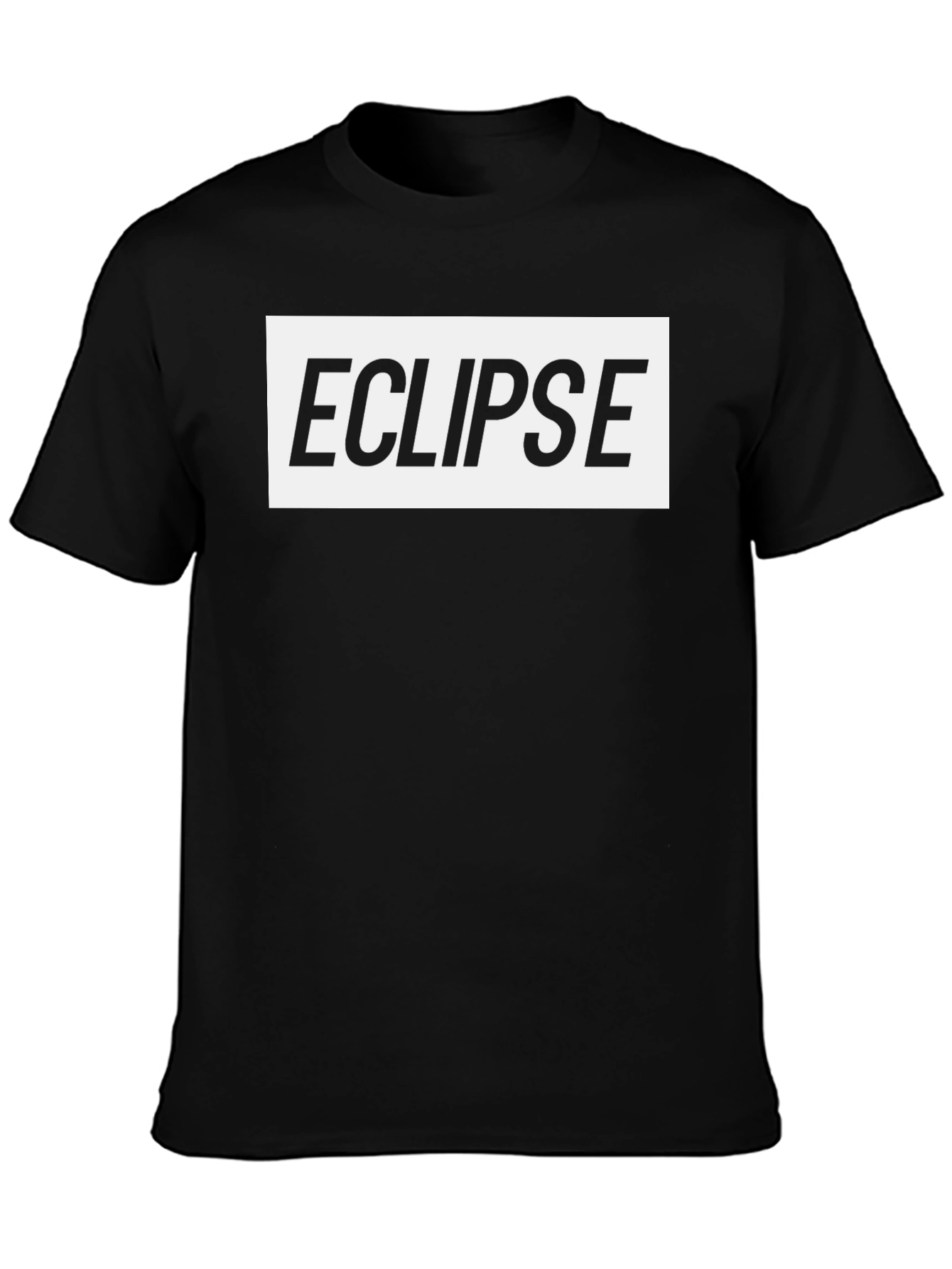 Eclipse Graphic Tee - Cool Black Shirt