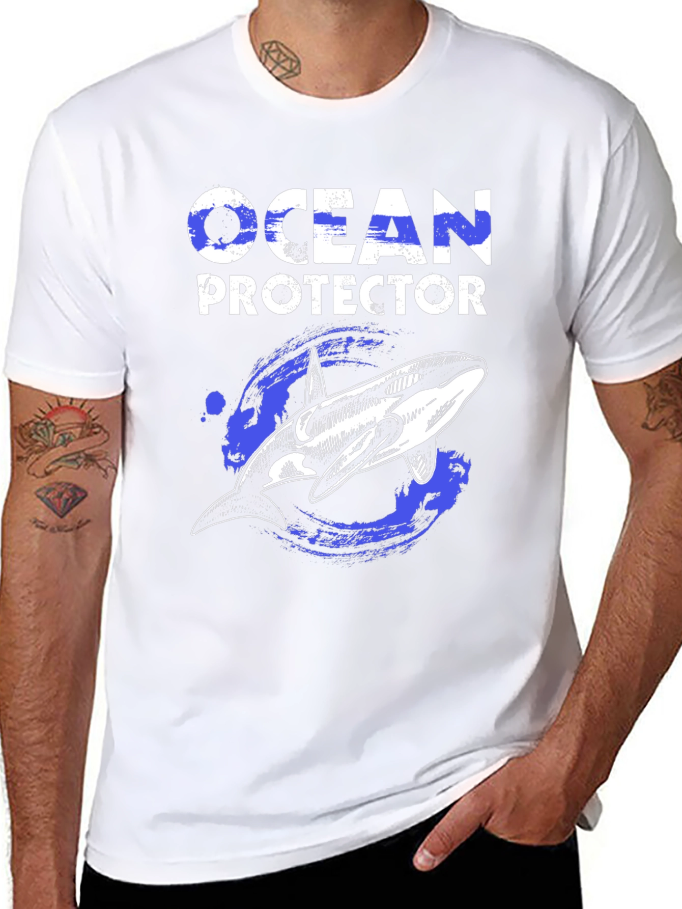 Ocean Protector Orca Graphic T-Shirt