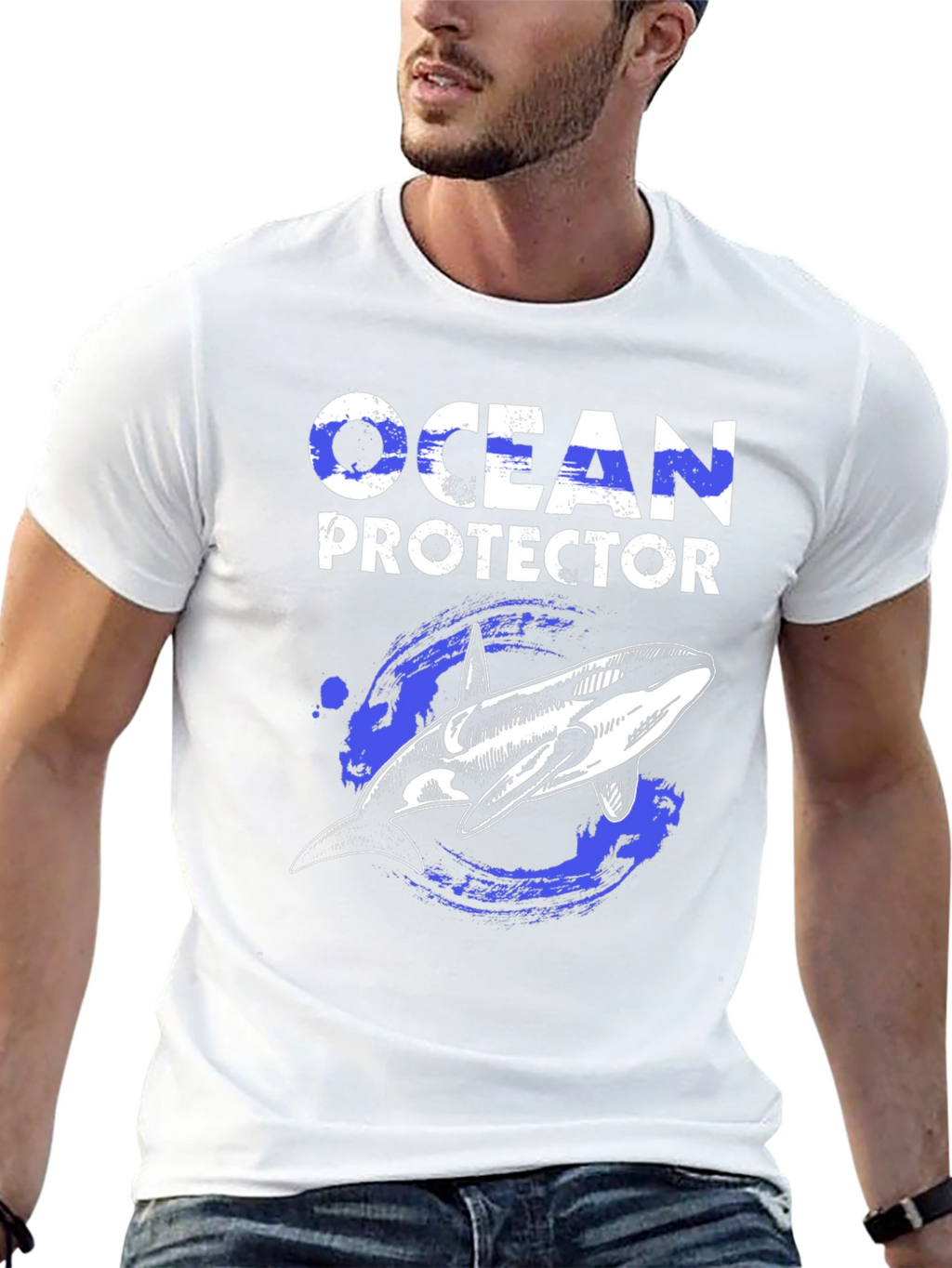 Ocean Protector Orca Graphic T-Shirt