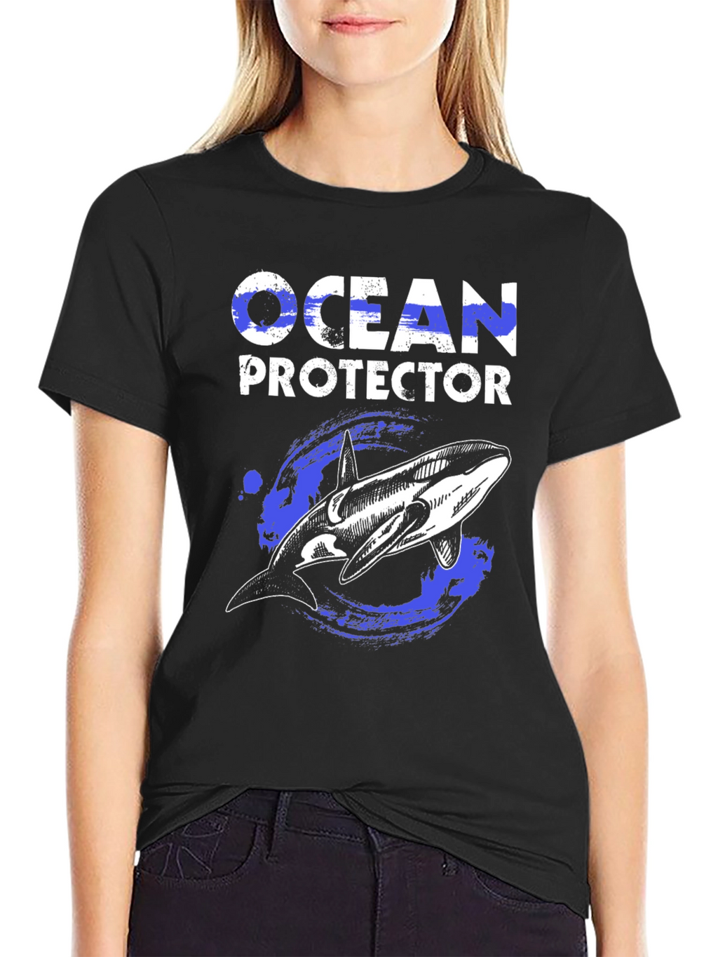 Ocean Protector Orca Graphic T-Shirt
