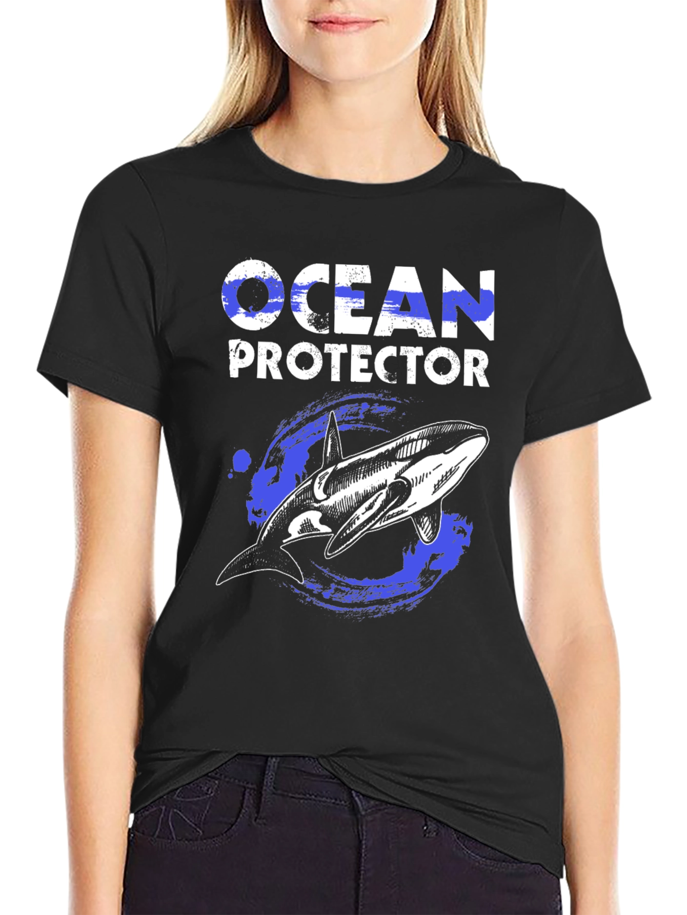 Ocean Protector Orca Graphic T-Shirt