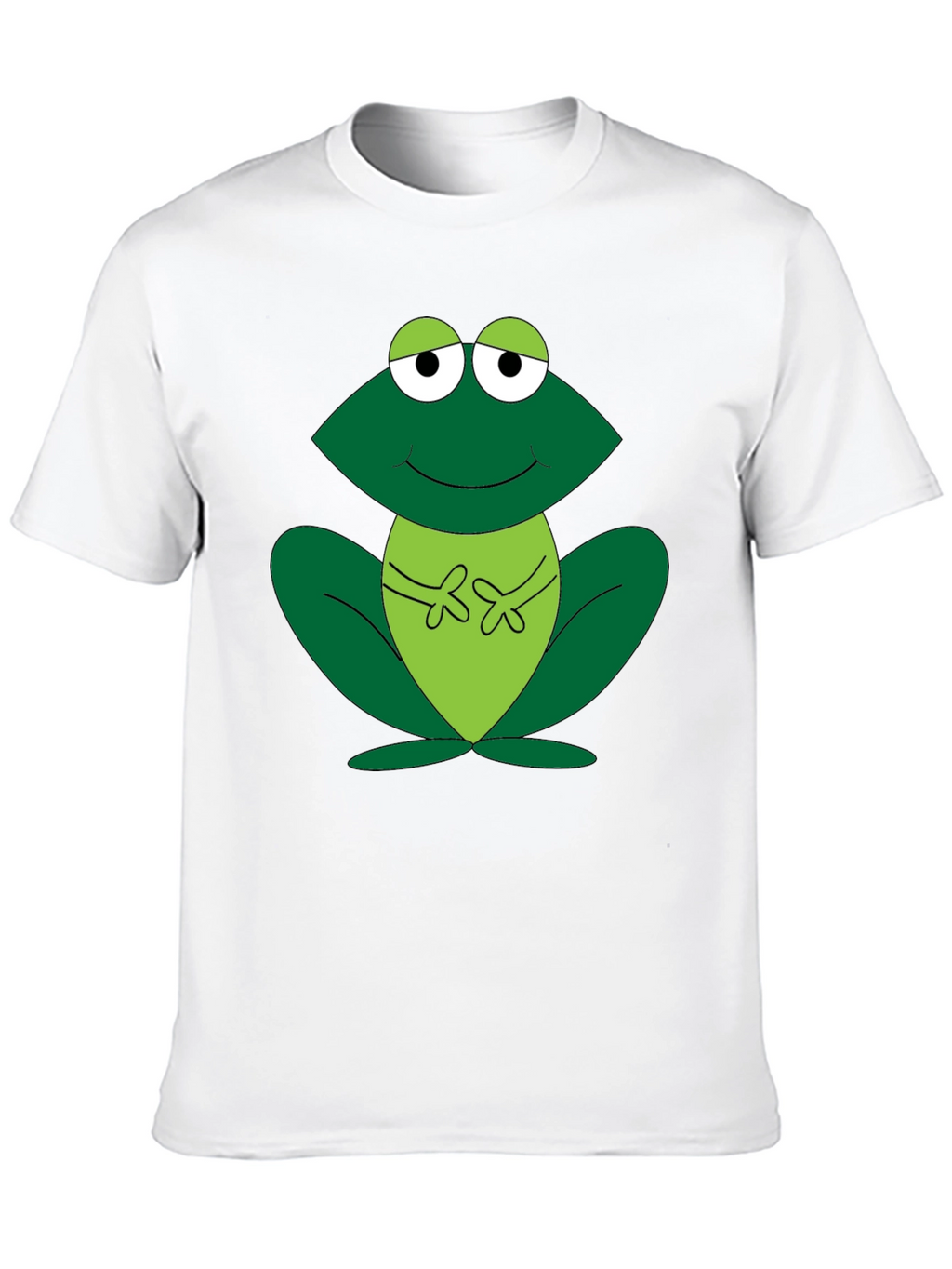 Frog Graphic Tee - Fun Cartoon Design