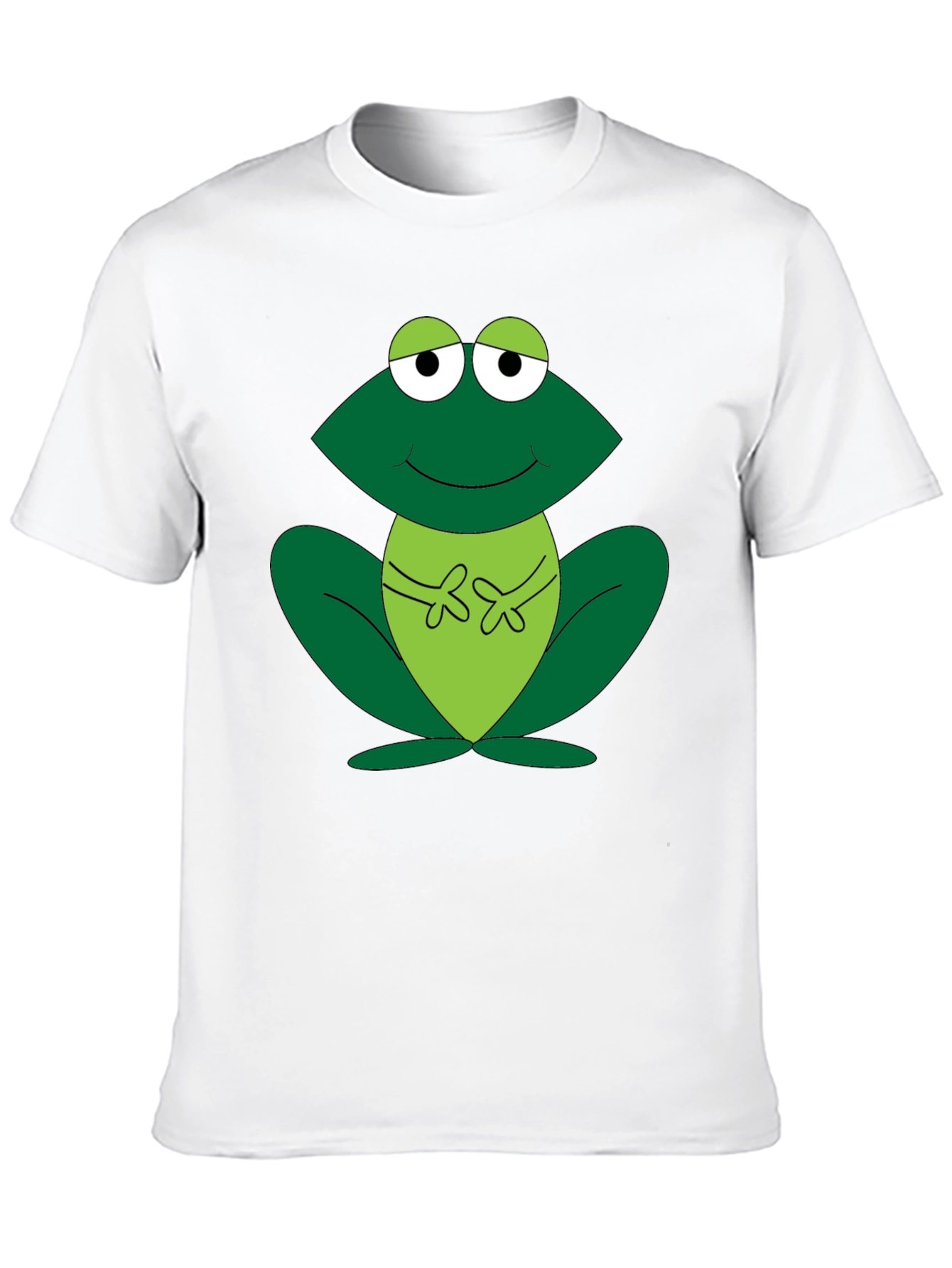 Frog Graphic Tee - Fun Cartoon Design