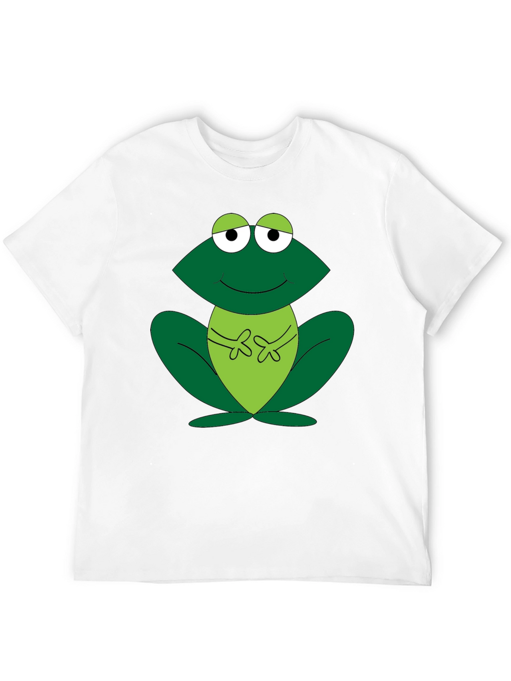 Frog Graphic Tee - Fun Cartoon Design