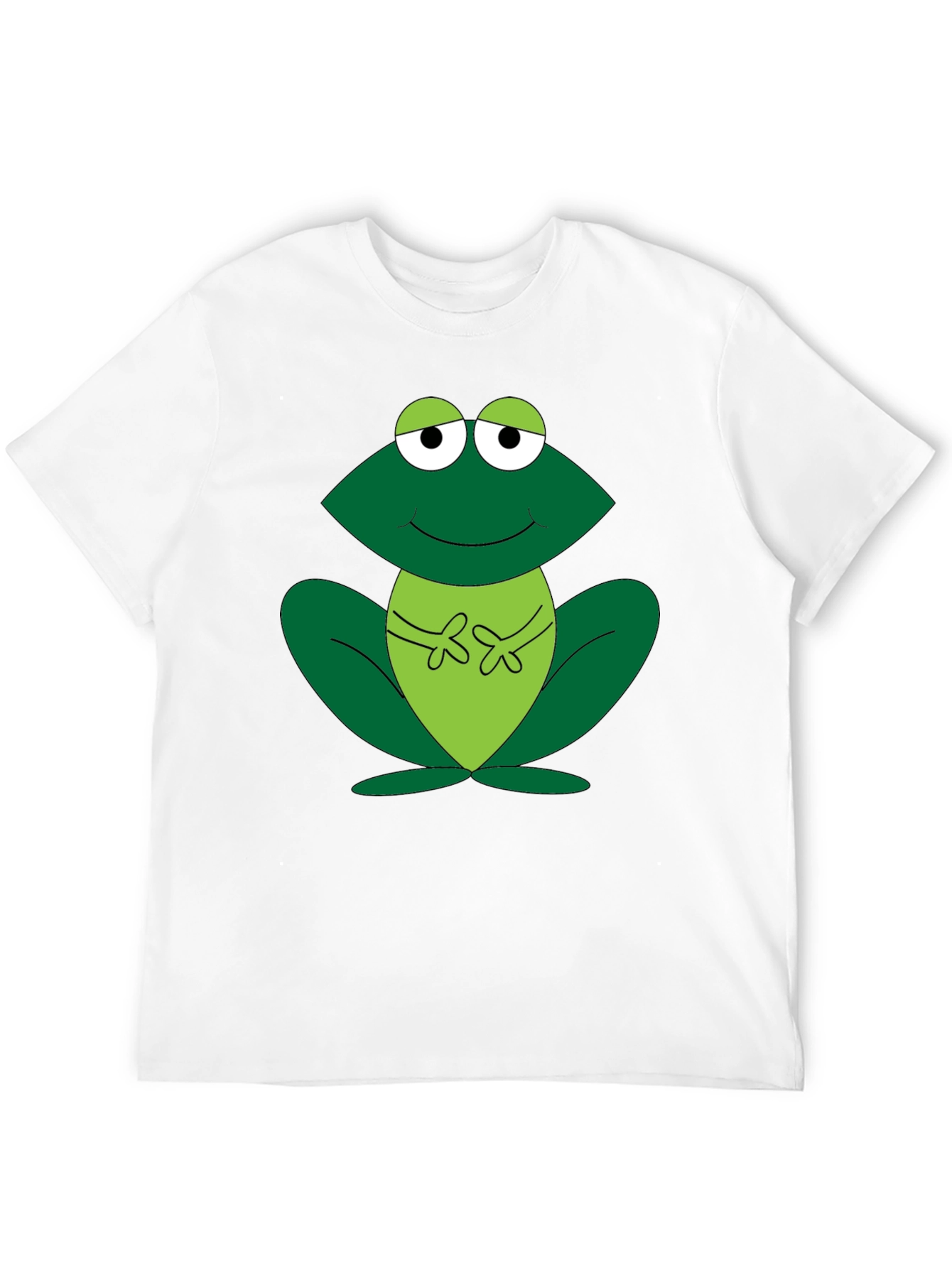 Frog Graphic Tee - Fun Cartoon Design