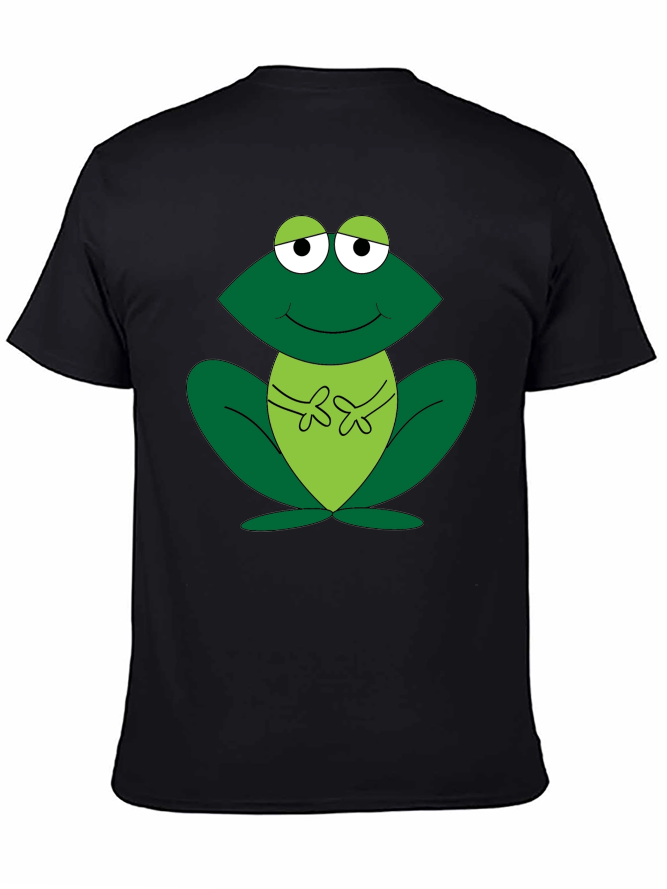 Frog Graphic Tee - Fun Cartoon Design