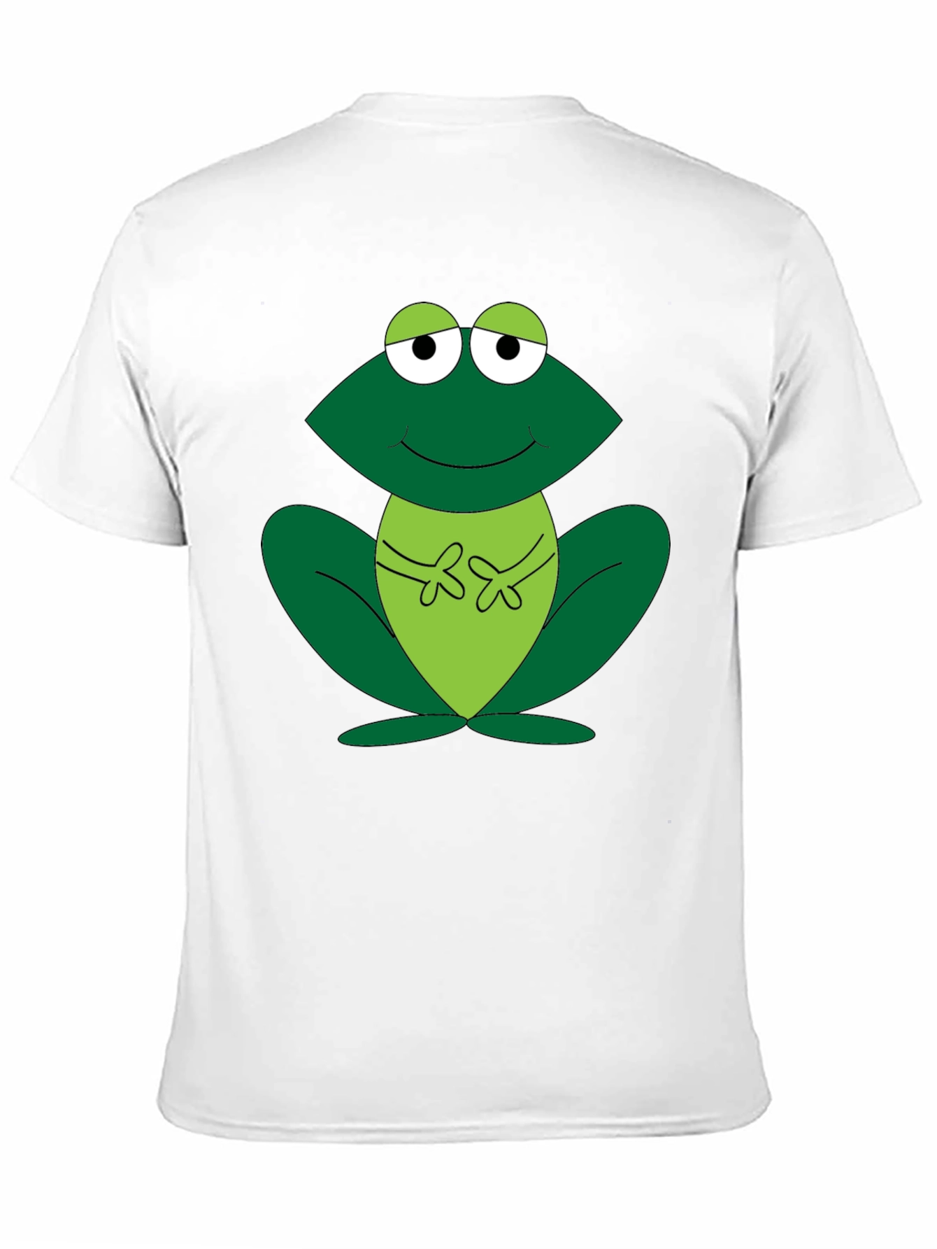 Frog Graphic Tee - Fun Cartoon Design