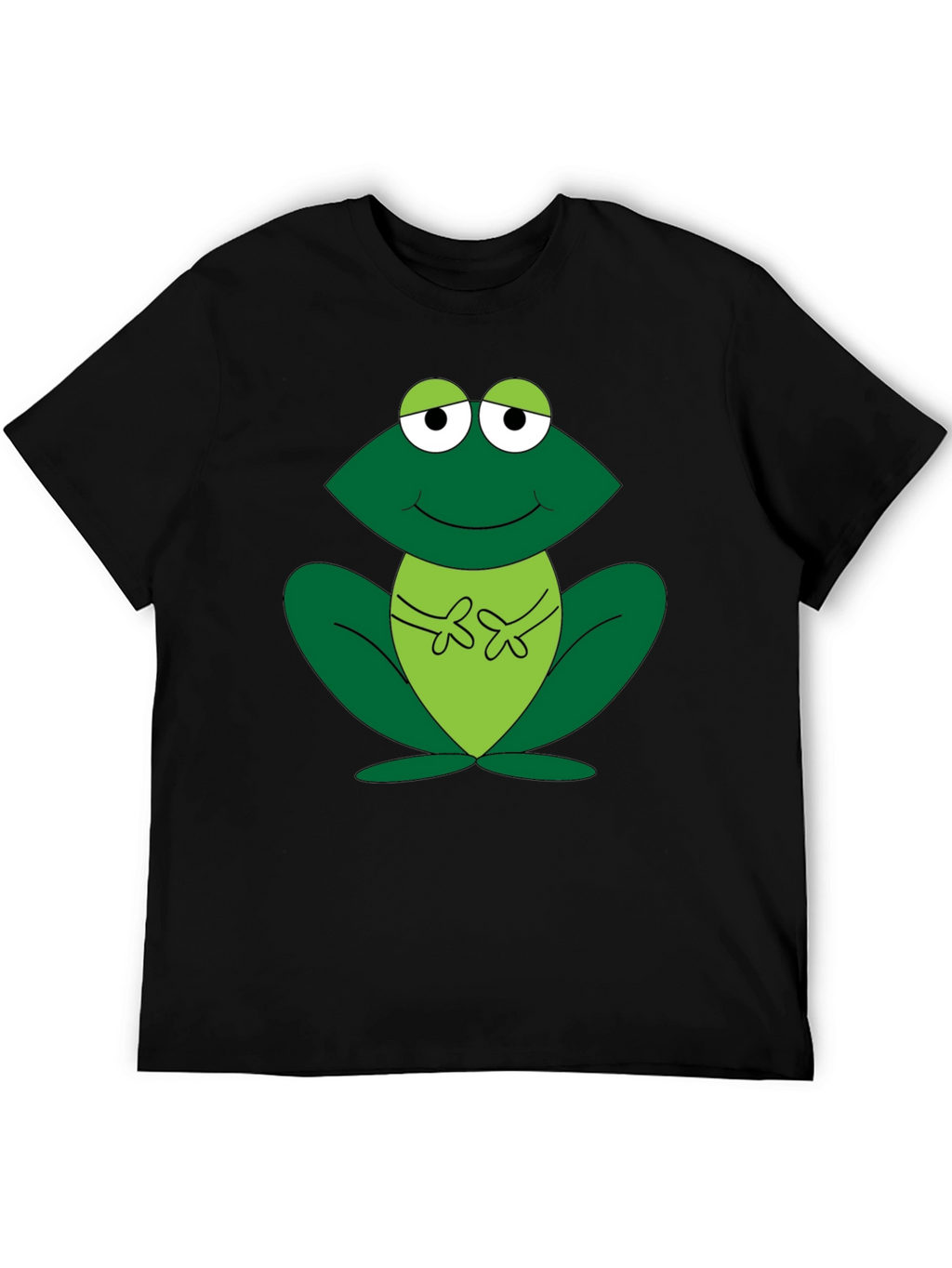 Frog Graphic Tee - Fun Cartoon Design