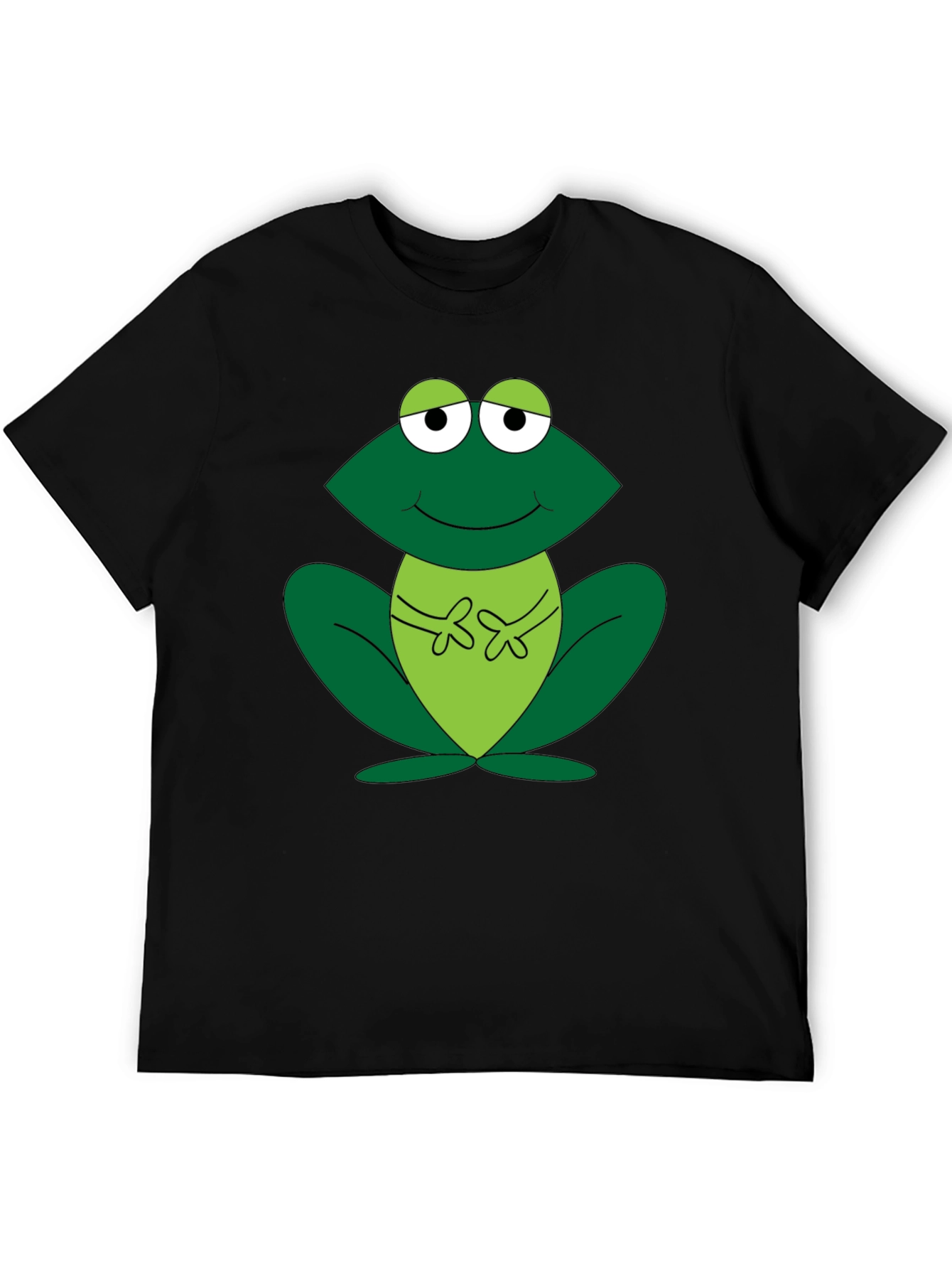Frog Graphic Tee - Fun Cartoon Design