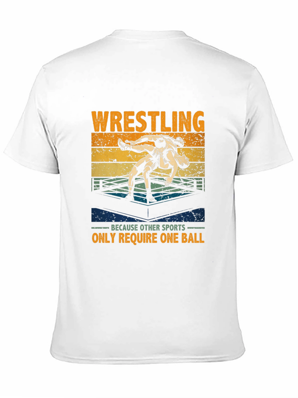 Wrestling T-Shirt: One Ball Required
