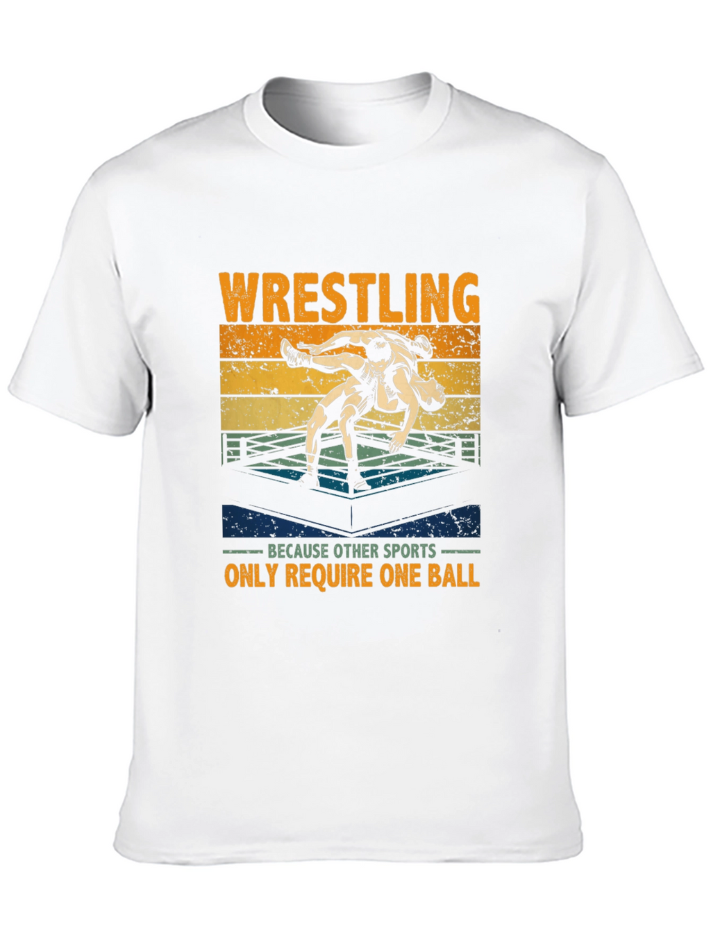Wrestling T-Shirt: One Ball Required