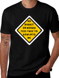 Funny No Babies on Board Graphic Tee