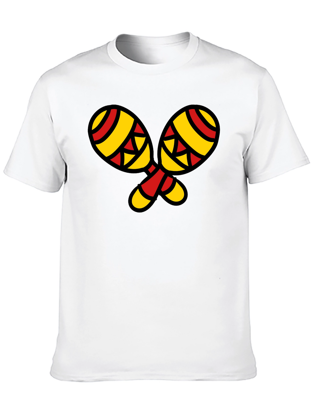 Maracas Graphic T-Shirt - Stylish Music Lover Tee