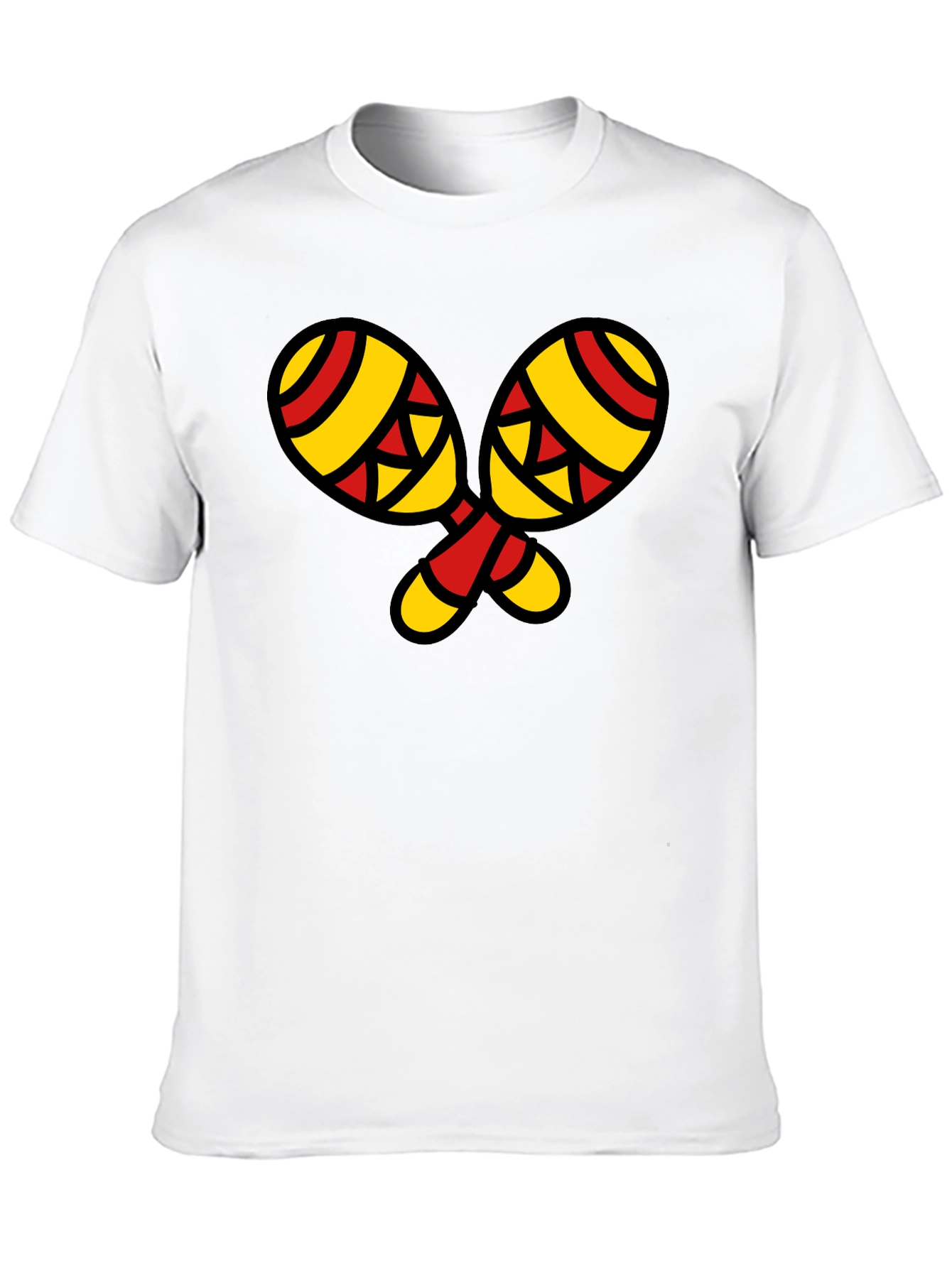Maracas Graphic T-Shirt - Stylish Music Lover Tee