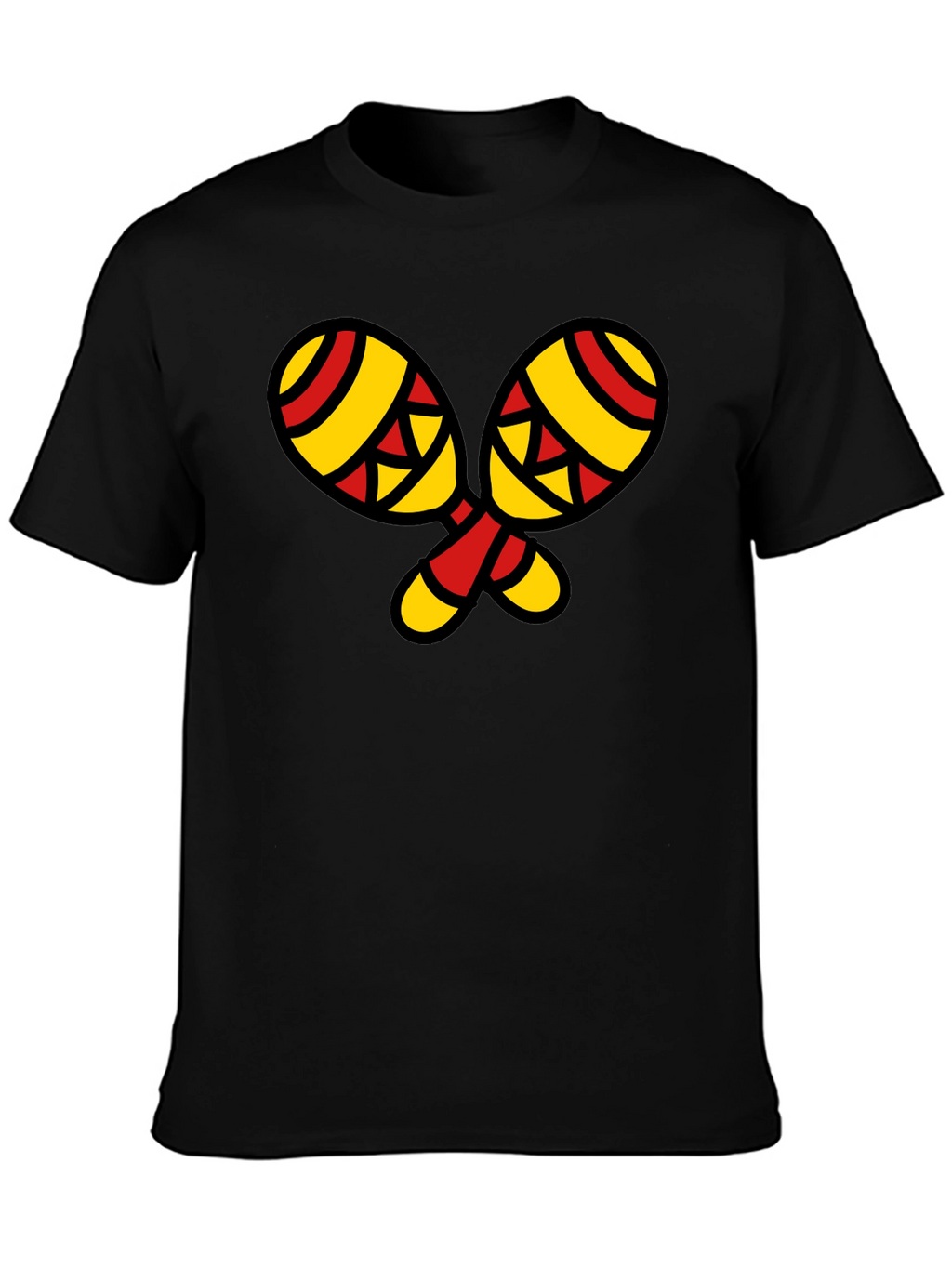 Maracas Graphic T-Shirt - Stylish Music Lover Tee