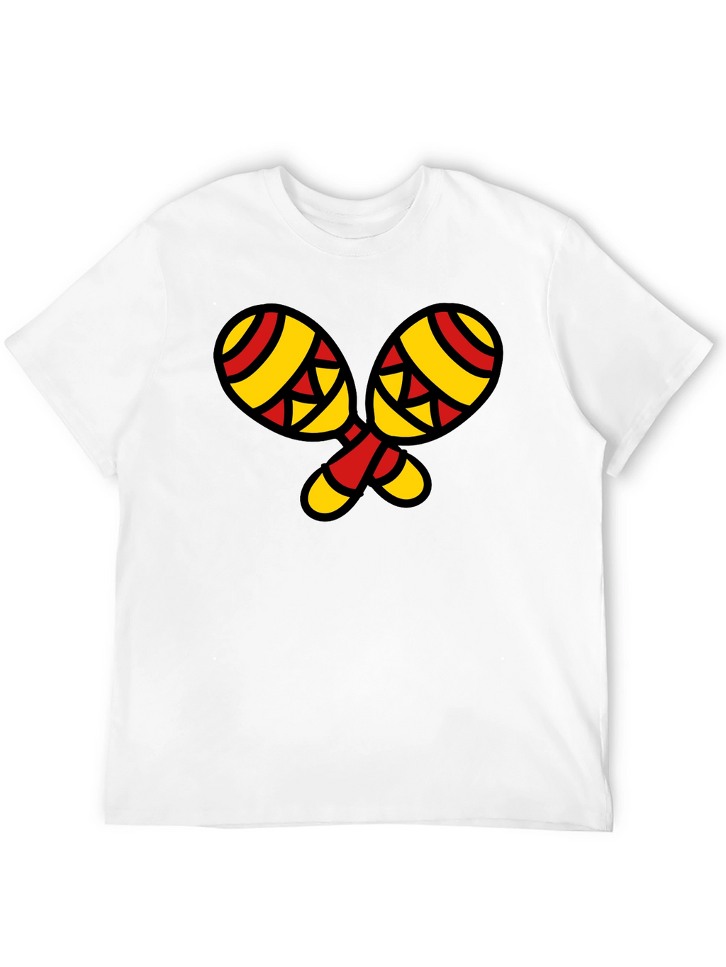 Maracas Graphic T-Shirt - Stylish Music Lover Tee