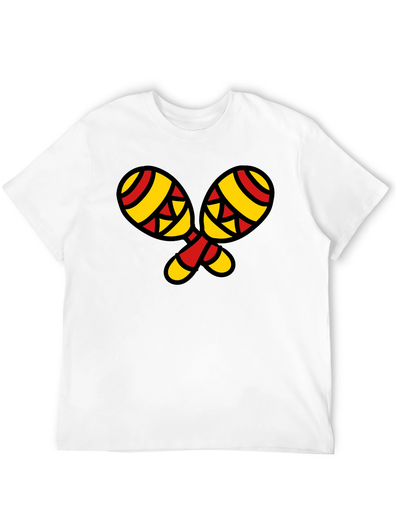 Maracas Graphic T-Shirt - Stylish Music Lover Tee