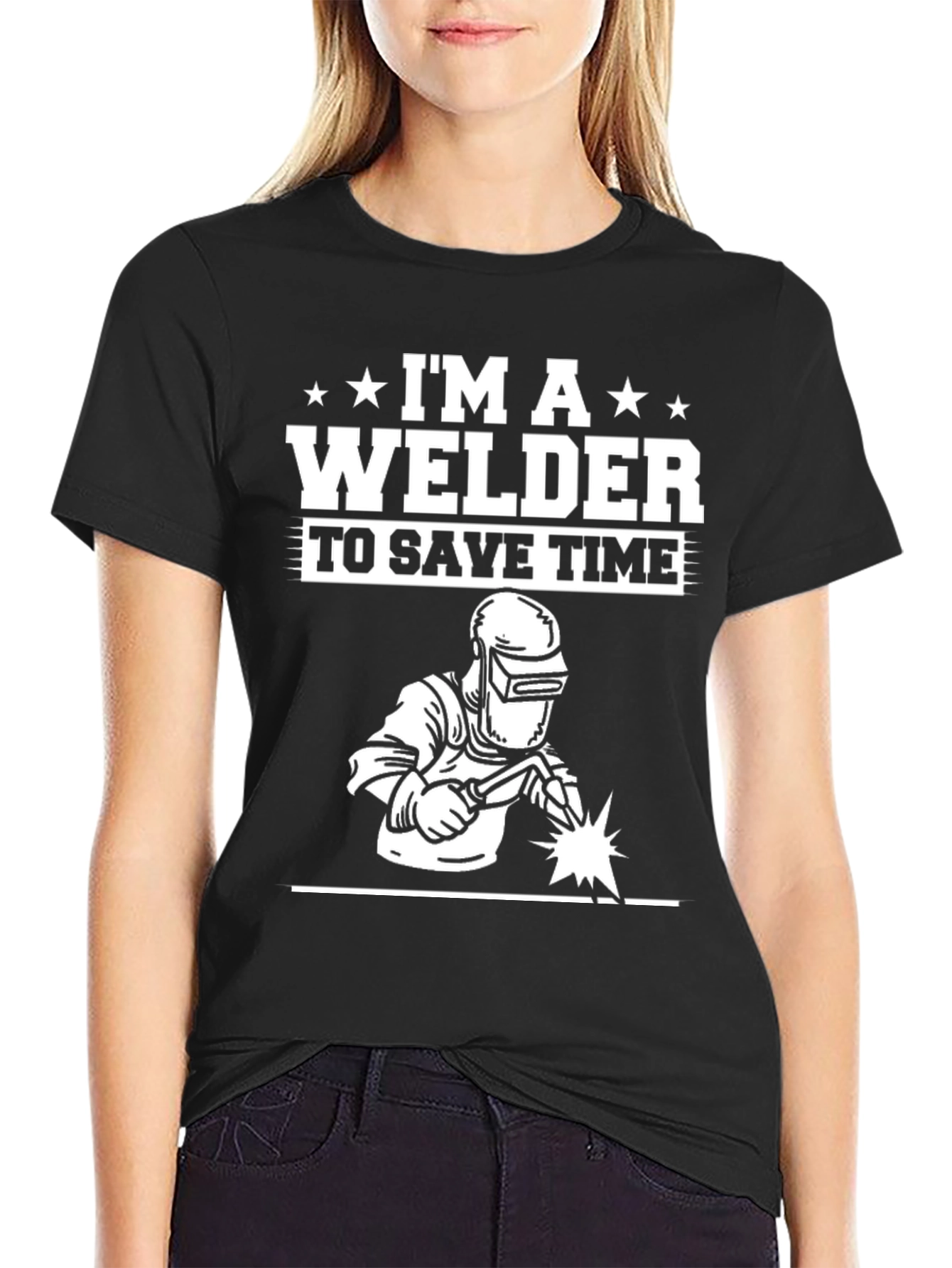 Im a Welder T-Shirt Funny Welding Tee