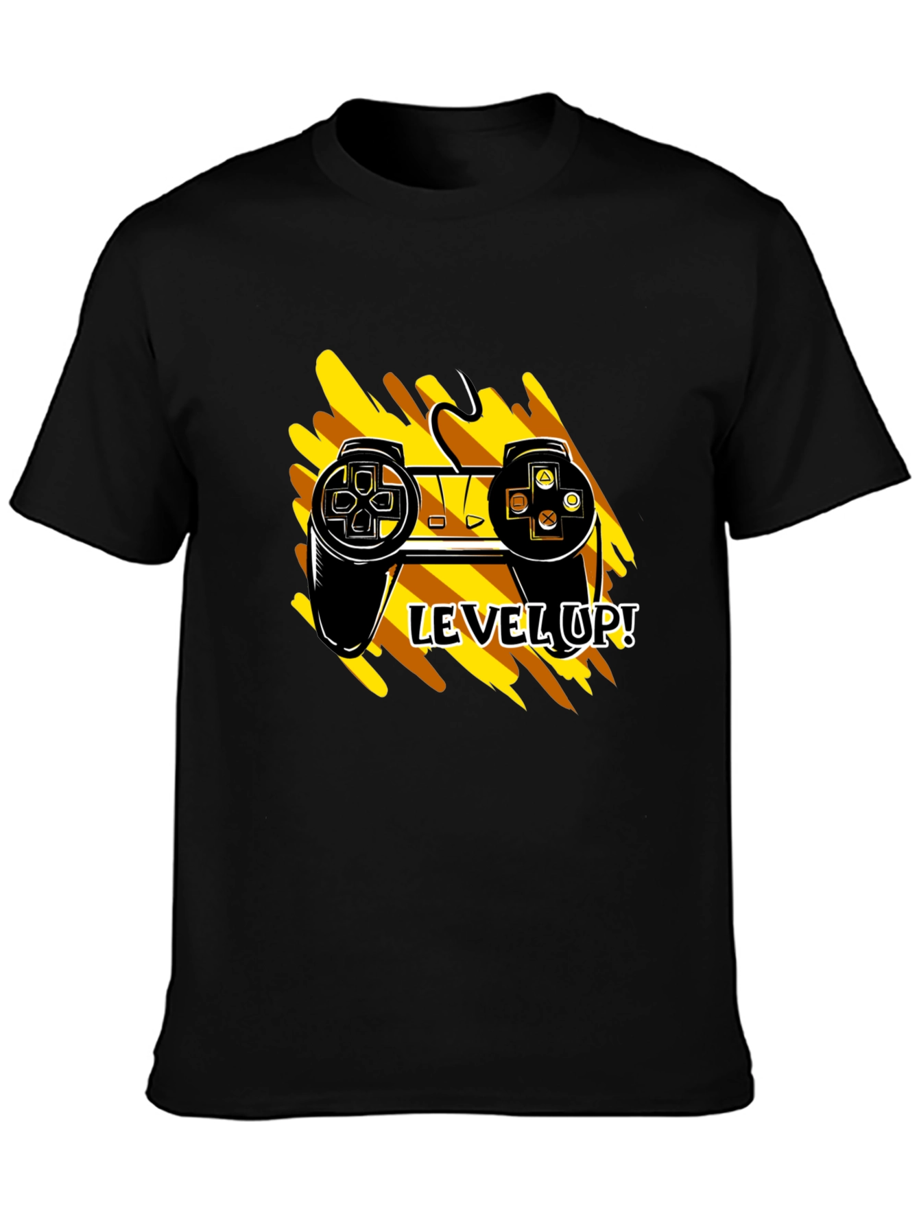 Level Up Gamer T-Shirt - Black