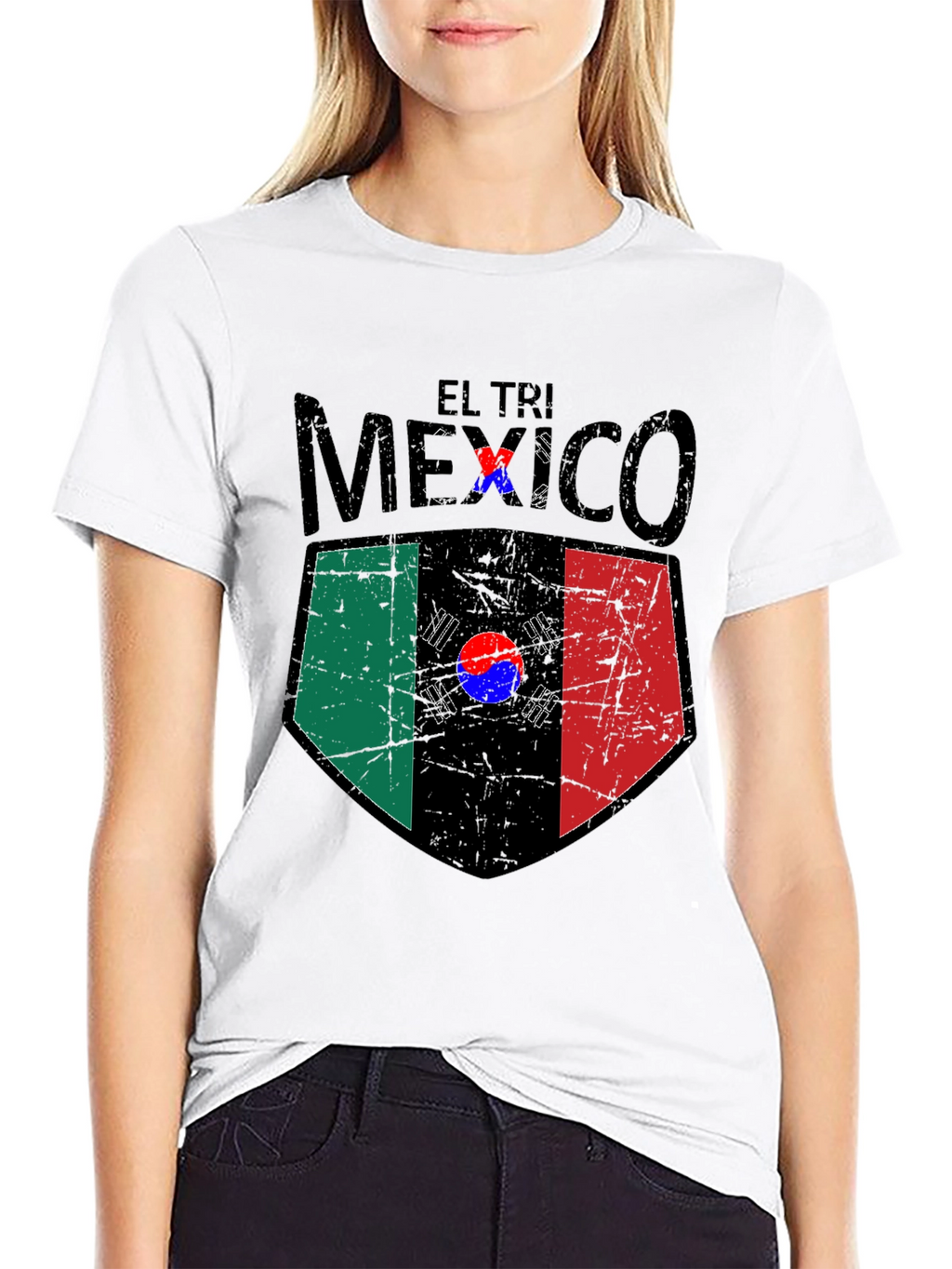 Mexico x South Korea El Tri Graphic T-Shirt