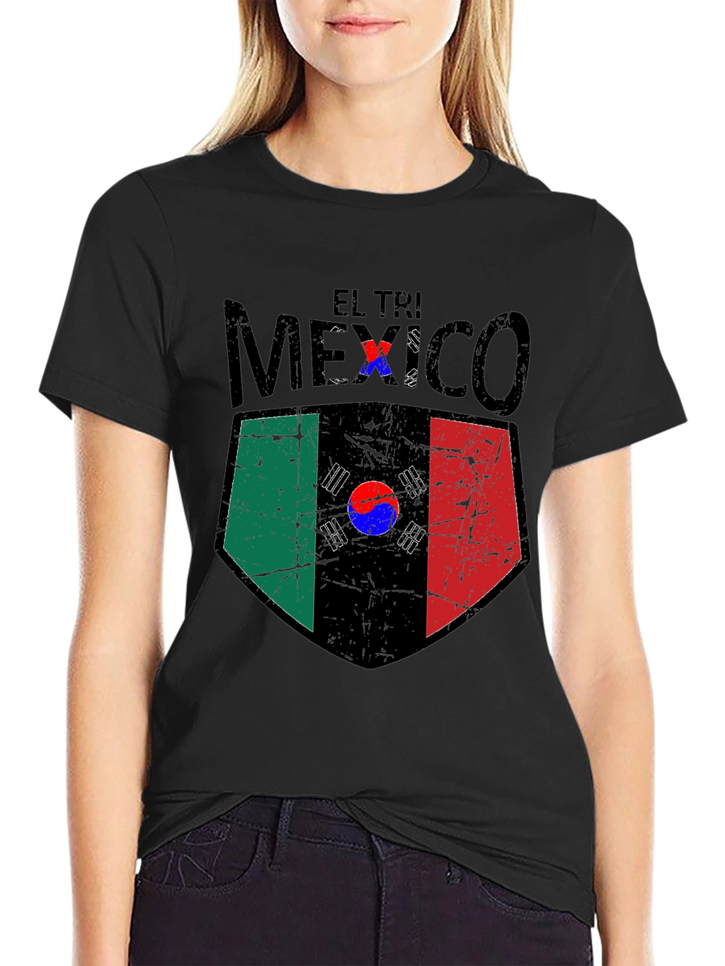 Mexico x South Korea El Tri Graphic T-Shirt