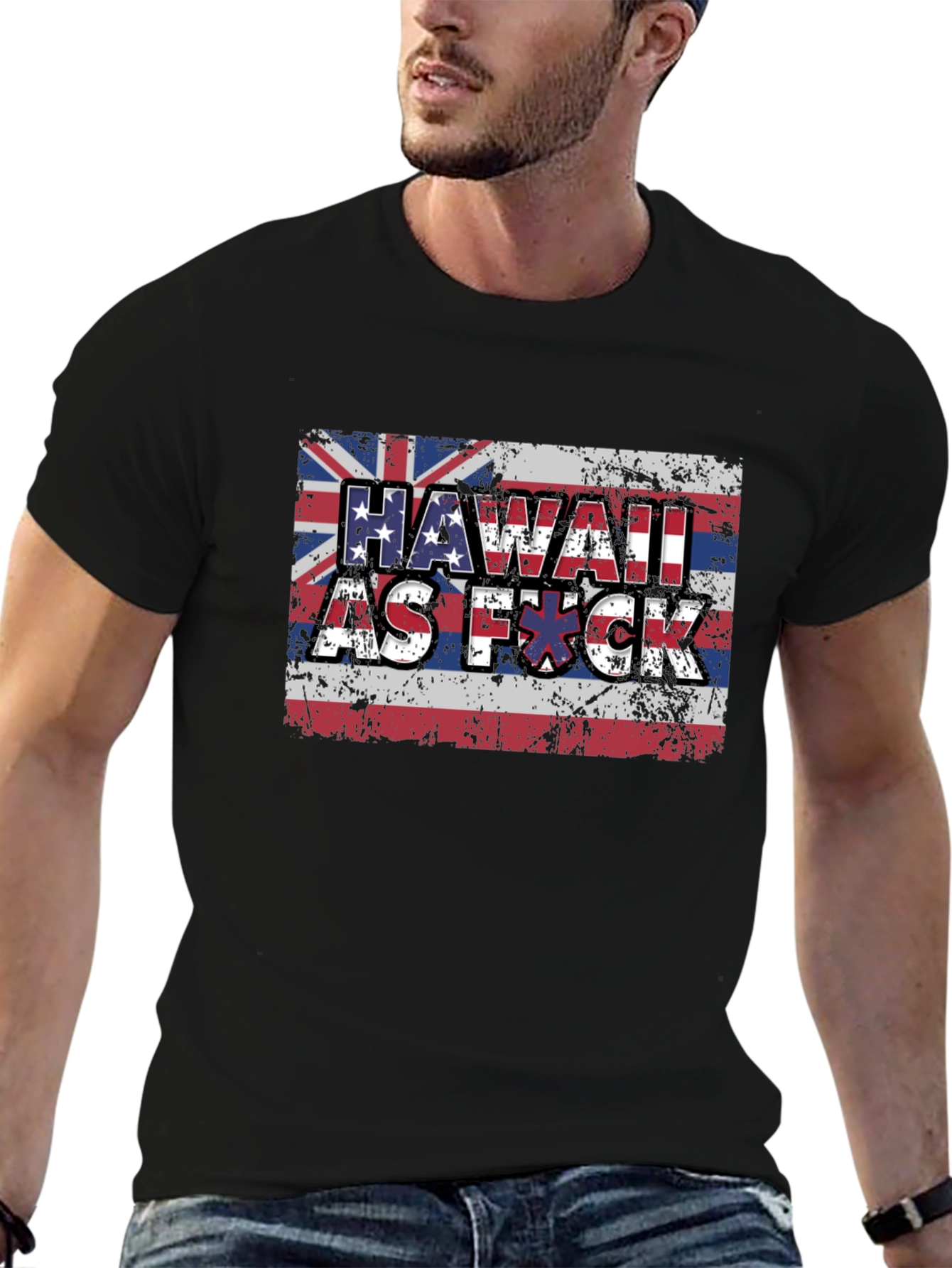 Hawaii Flag Graphic T-Shirt